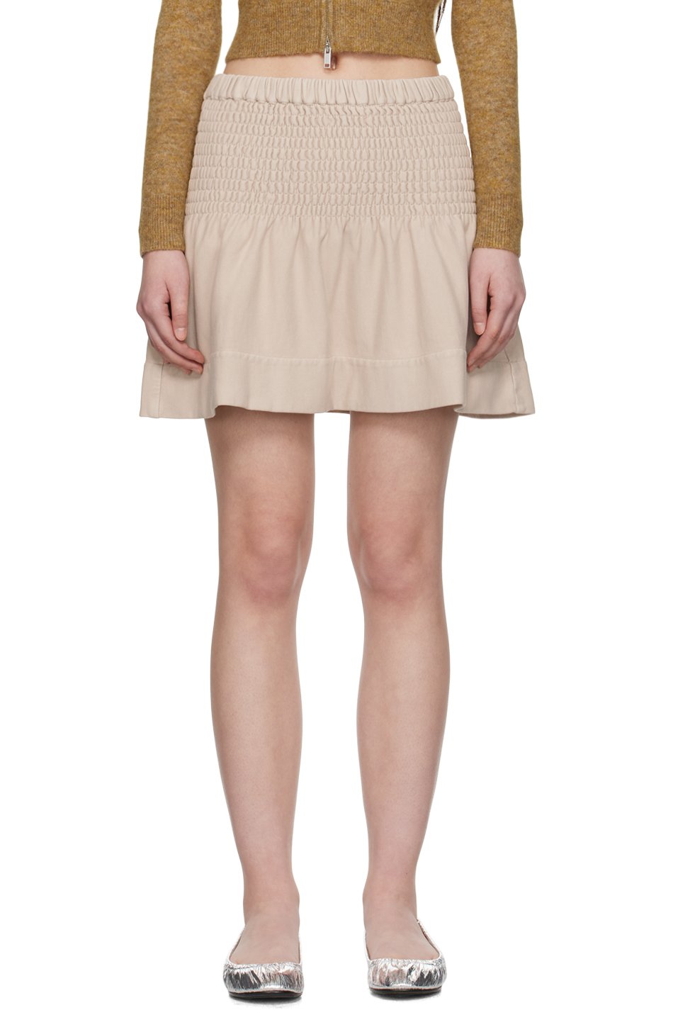 Isabel Marant Etoile - Minijupe Pacifica beige