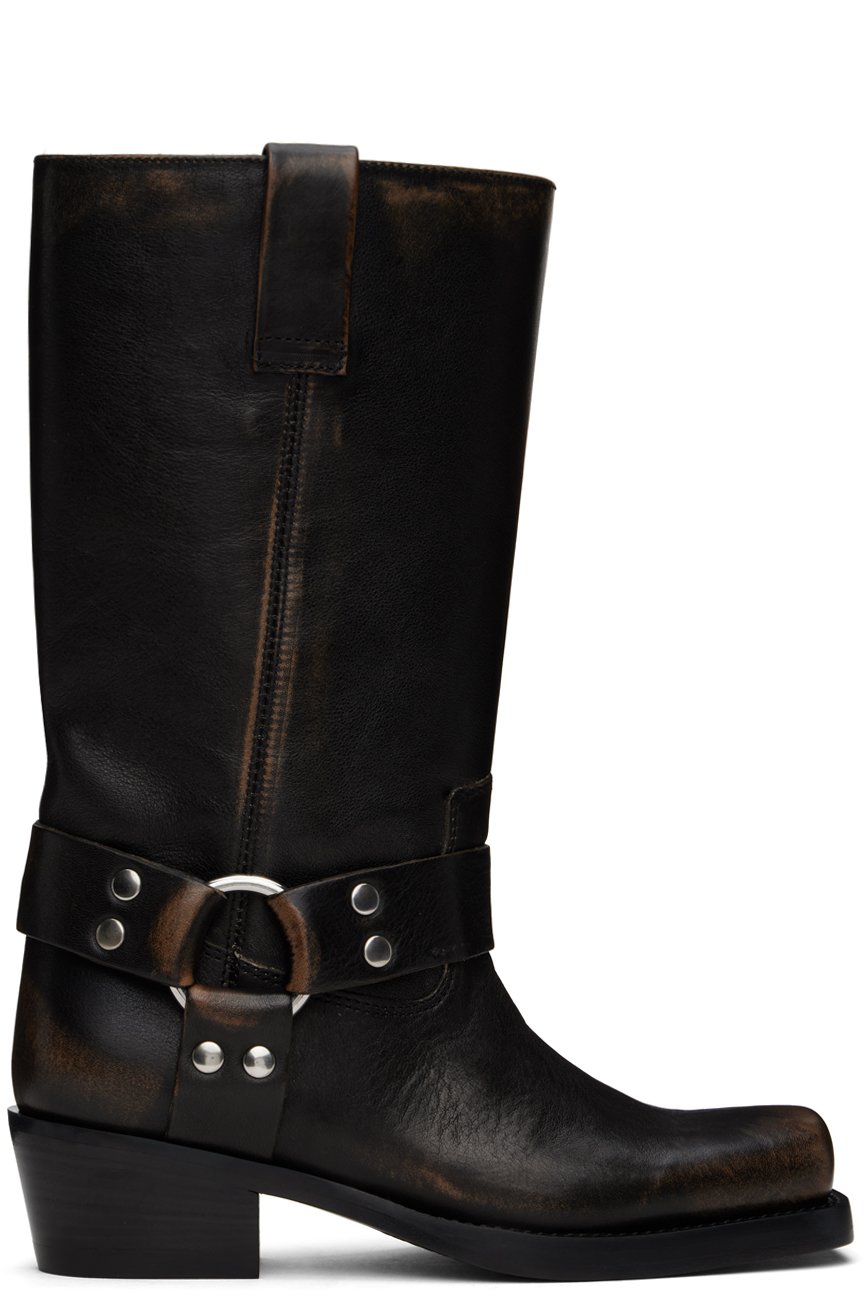Paris Texas - Black Roxy Boots
