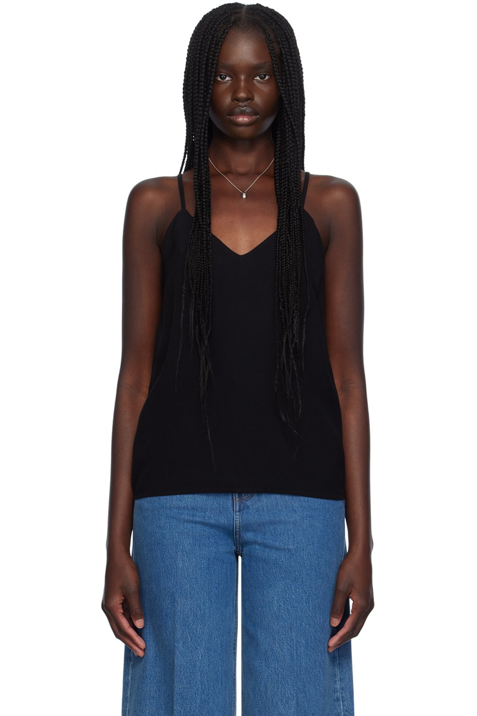 TOTEME - Camisole noire à col en V