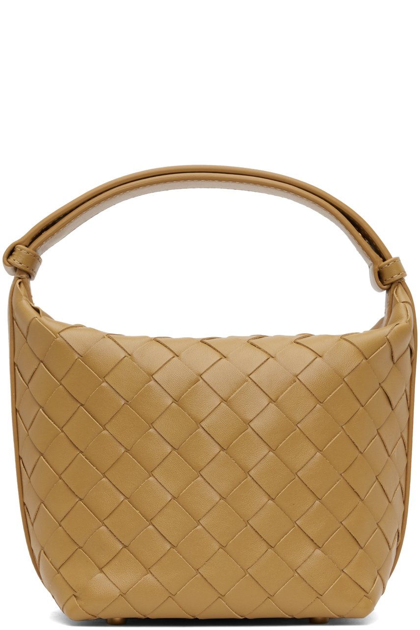 Bottega Veneta - Micro sac Wallace brun clair
