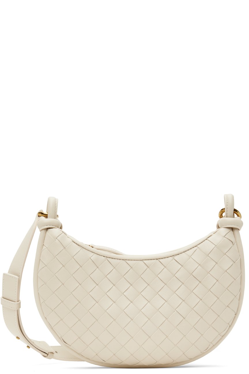 Bottega Veneta - Sac Gemelli blanc cassé