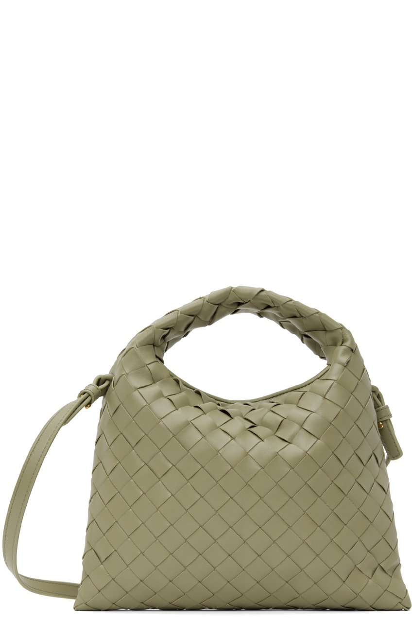Bottega Veneta - Mini sac Hop vert