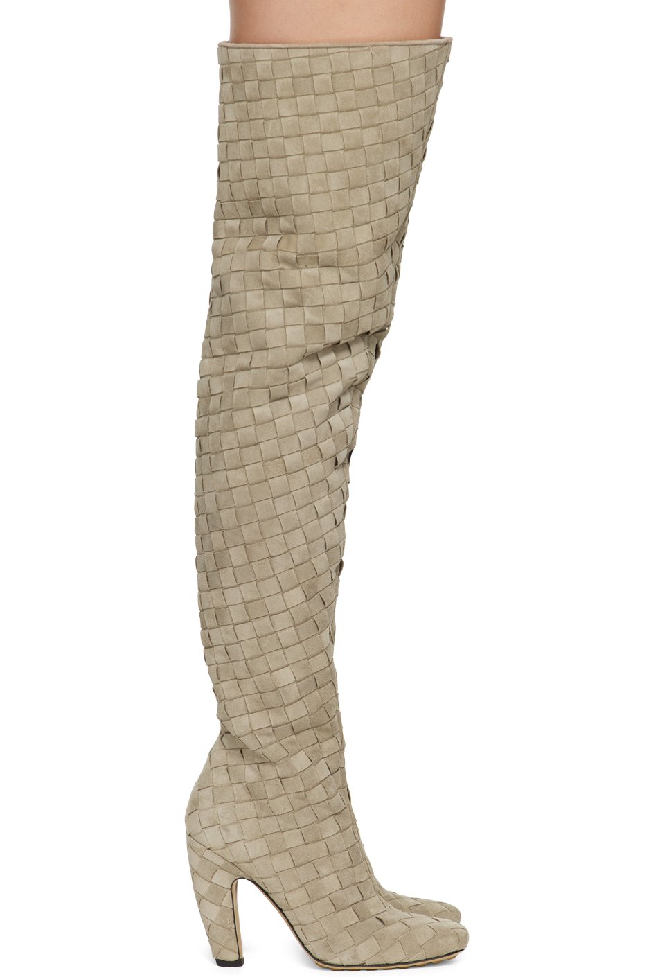 Bottega Veneta - Bottes Canalazzo grises