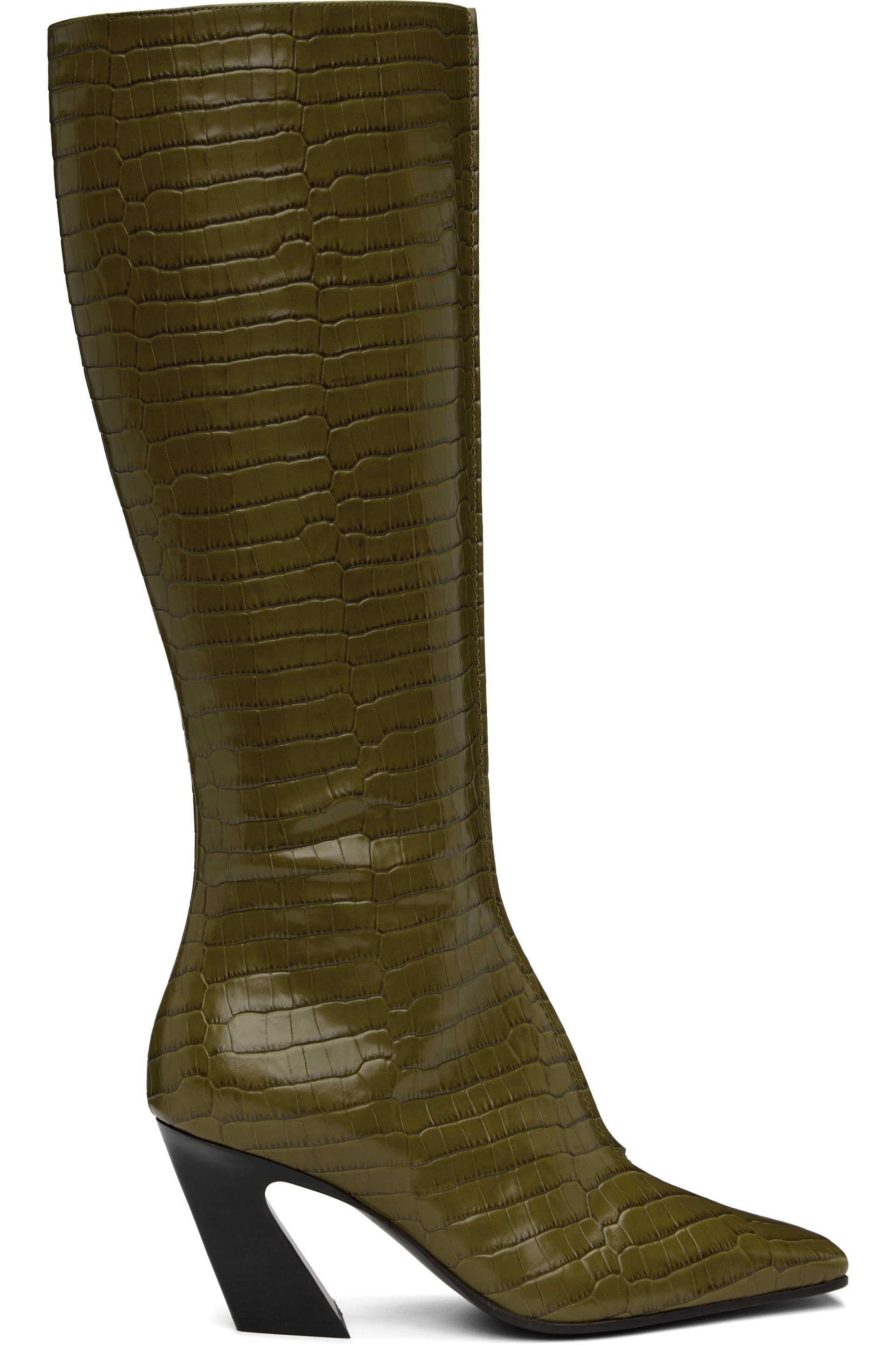 Bottega Veneta - Bottes hautes Lewis vertes