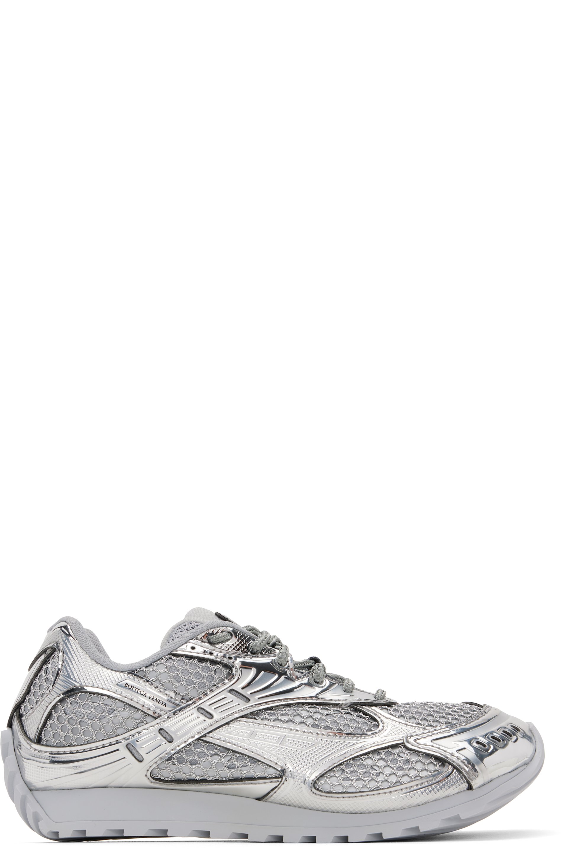 Bottega Veneta - Baskets Orbit argentées
