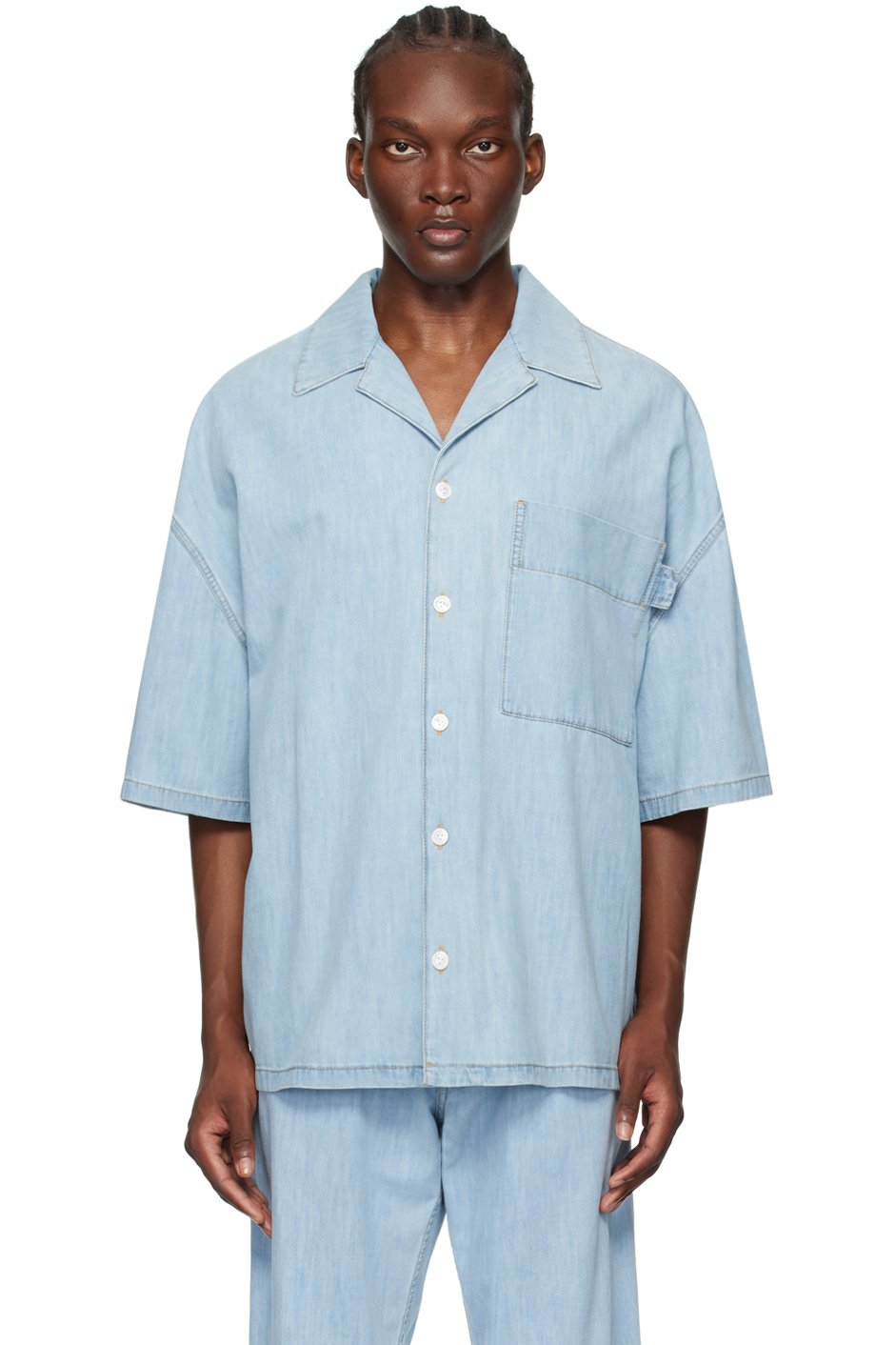 メンズ用 Bottega Veneta シャツ | SSENSE 日本