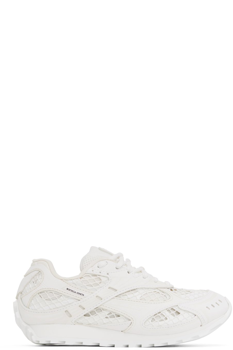 Bottega Veneta - Baskets Orbit blanc et blanc cassé