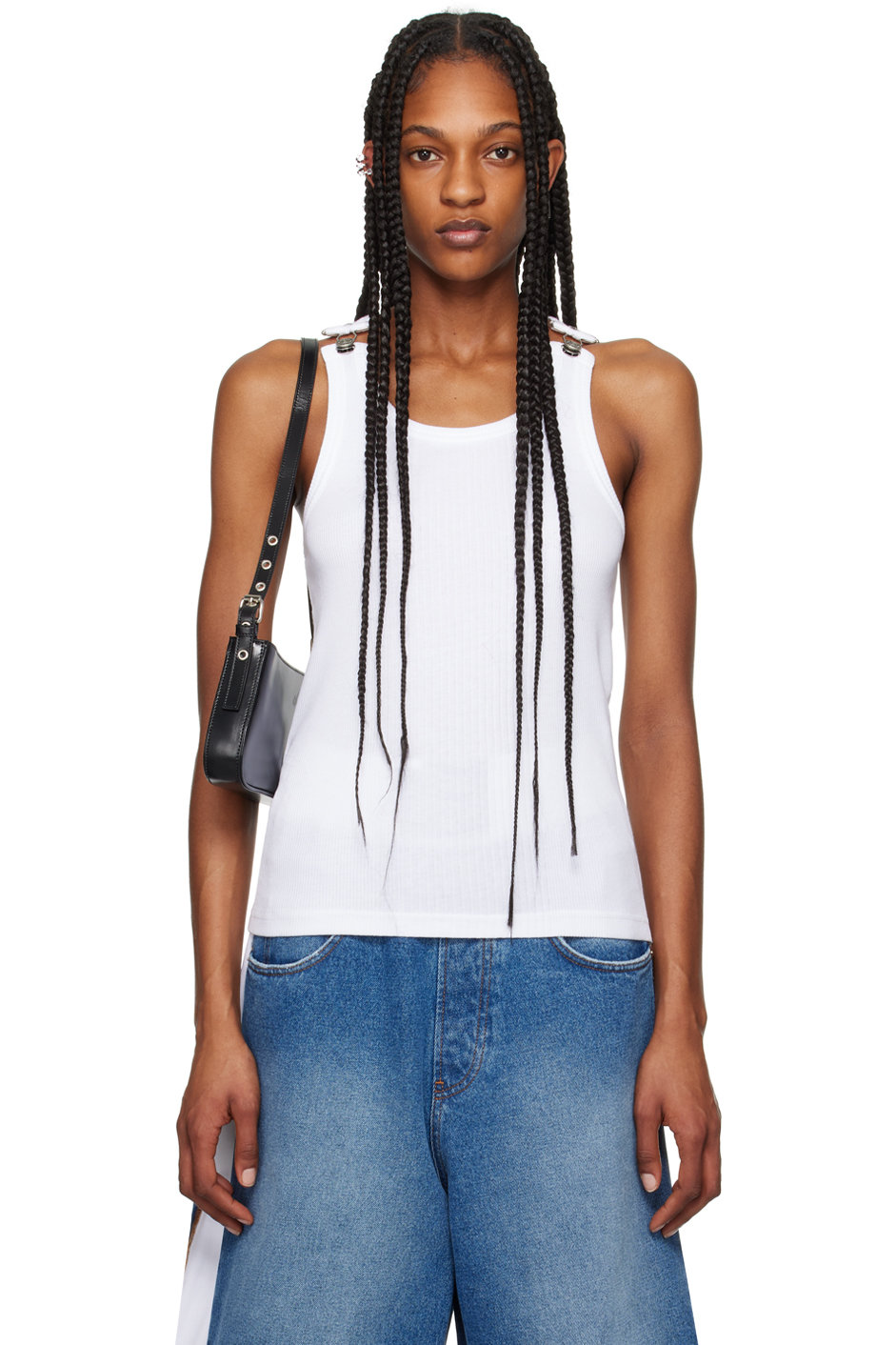 Jean Paul Gaultier - White 'The Straps' Tank Top