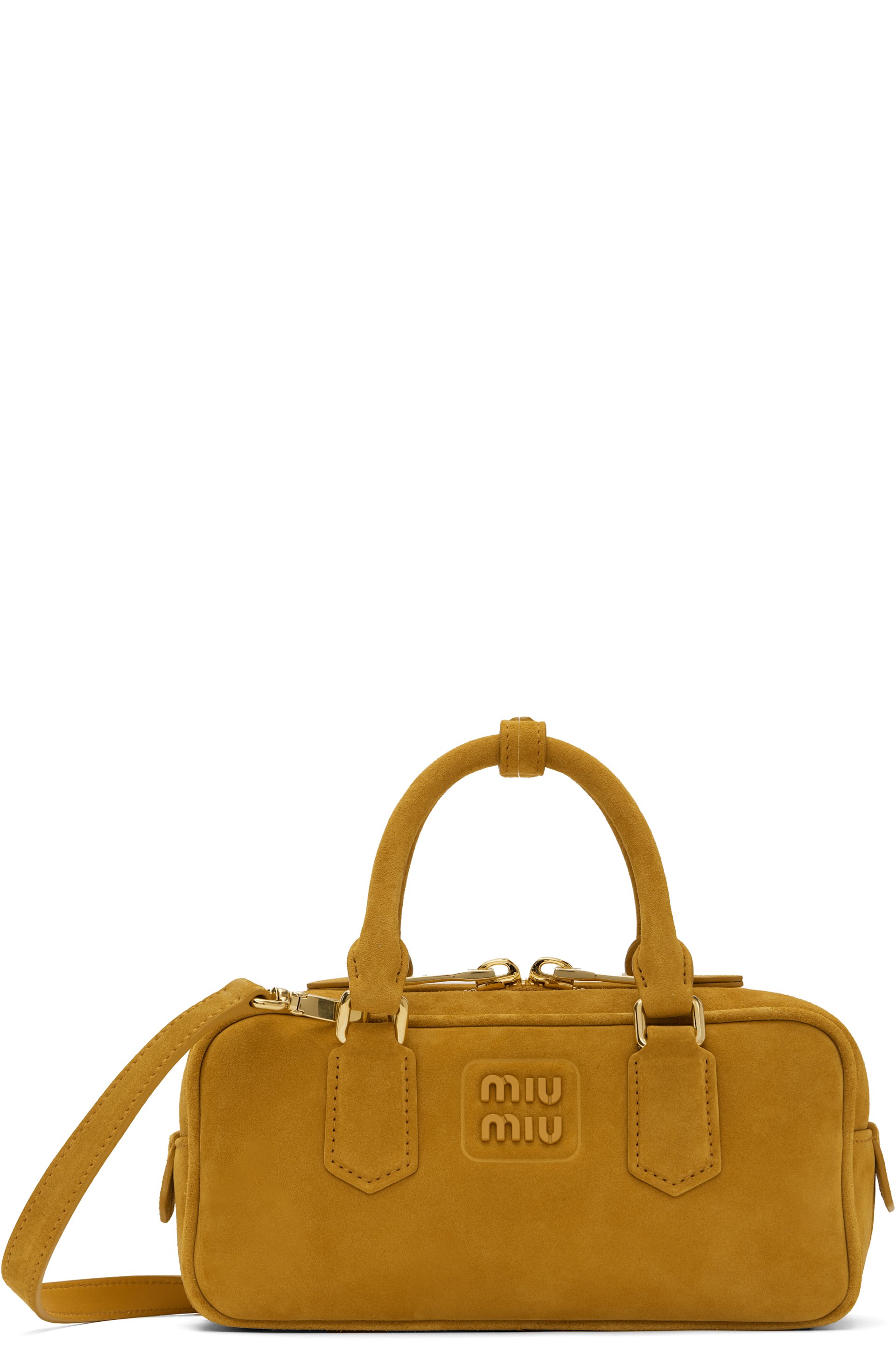 Miu Miu - Sac Arcadie brun clair