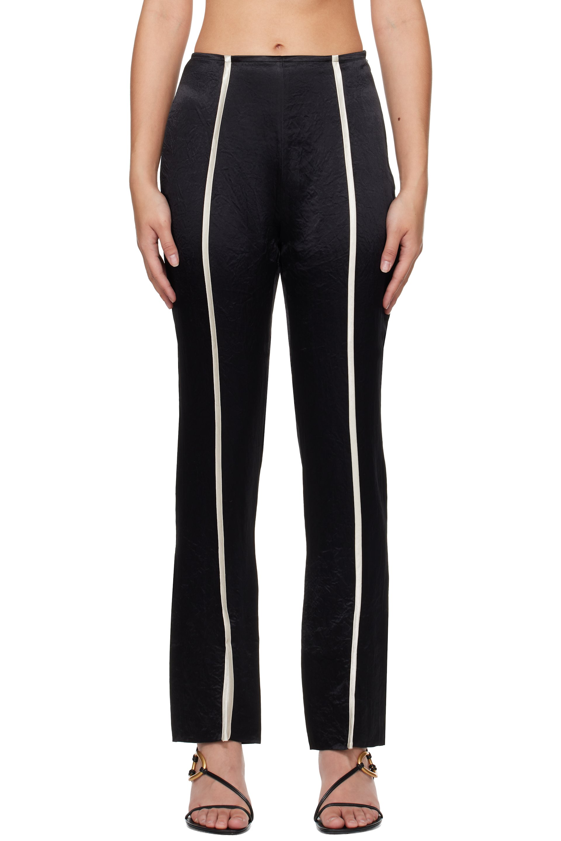 Nanushka - Pantalon Ratana noir