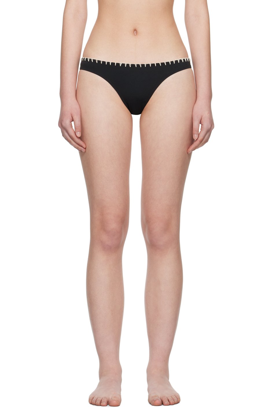 Nanushka - Culotte de bikini Merve noire