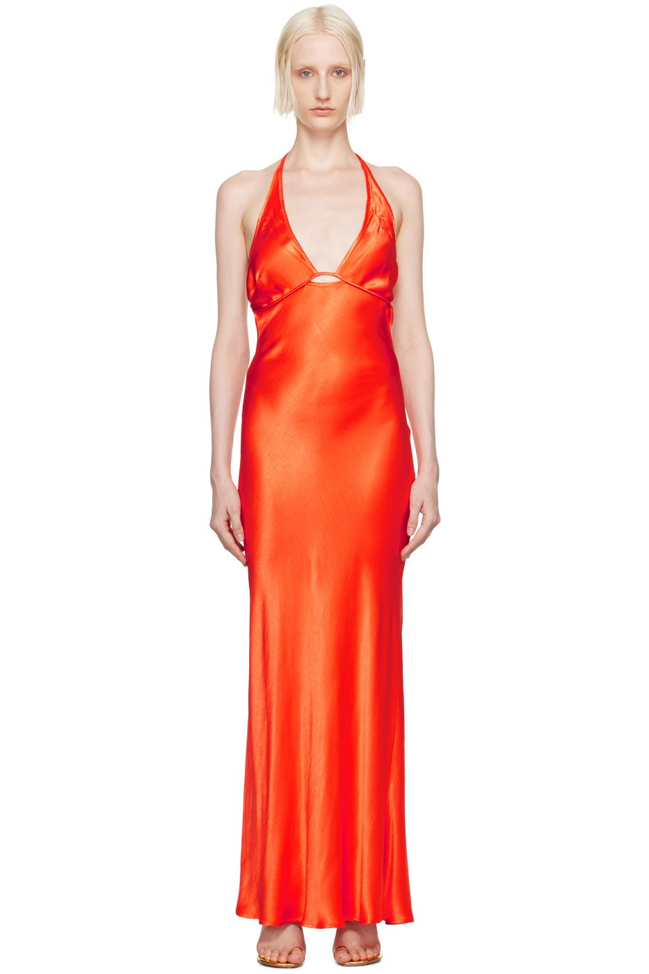 BEC + BRIDGE - Robe longue Zariah orange
