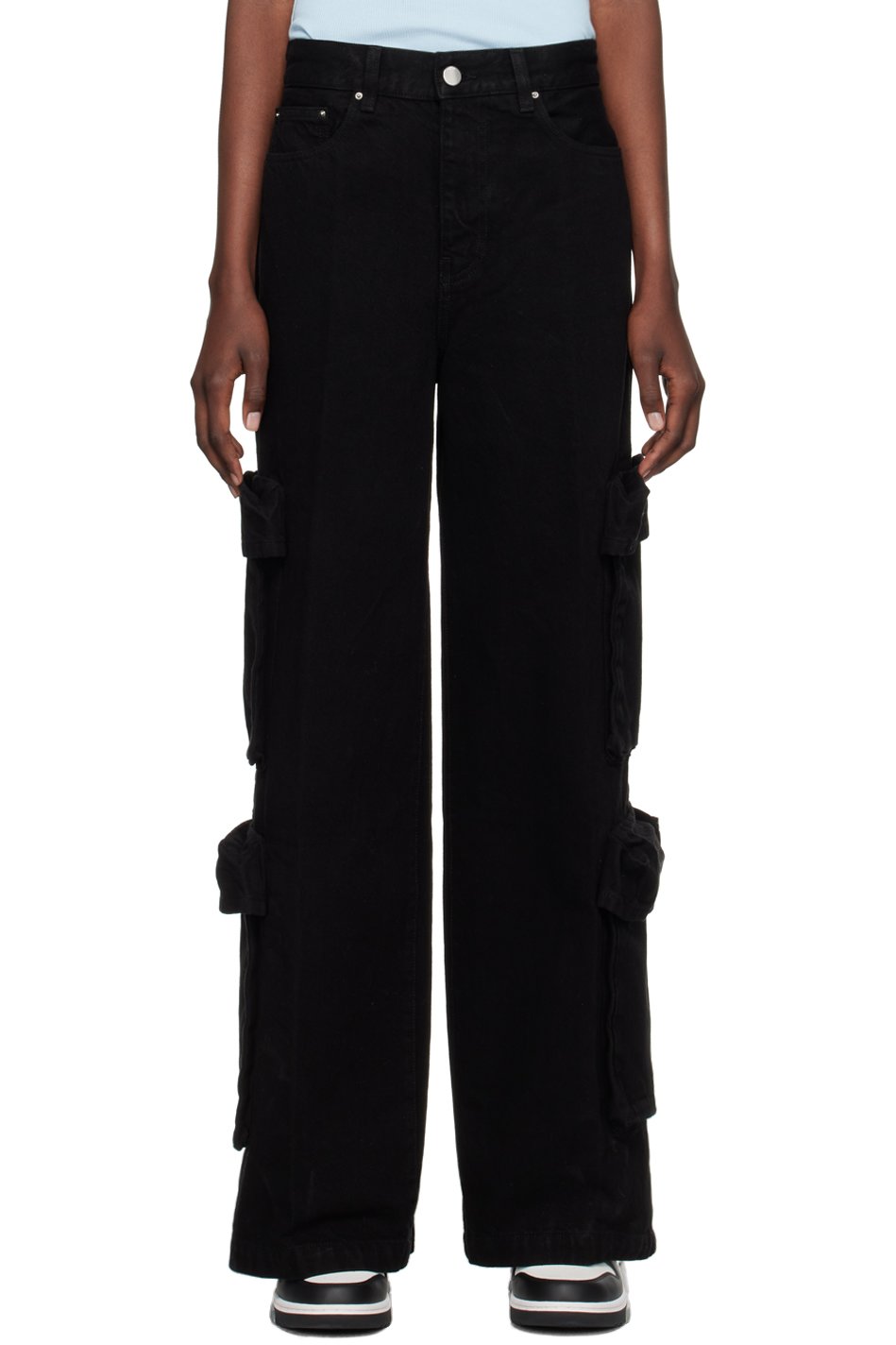AMIRI - Jean cargo décontracté noir