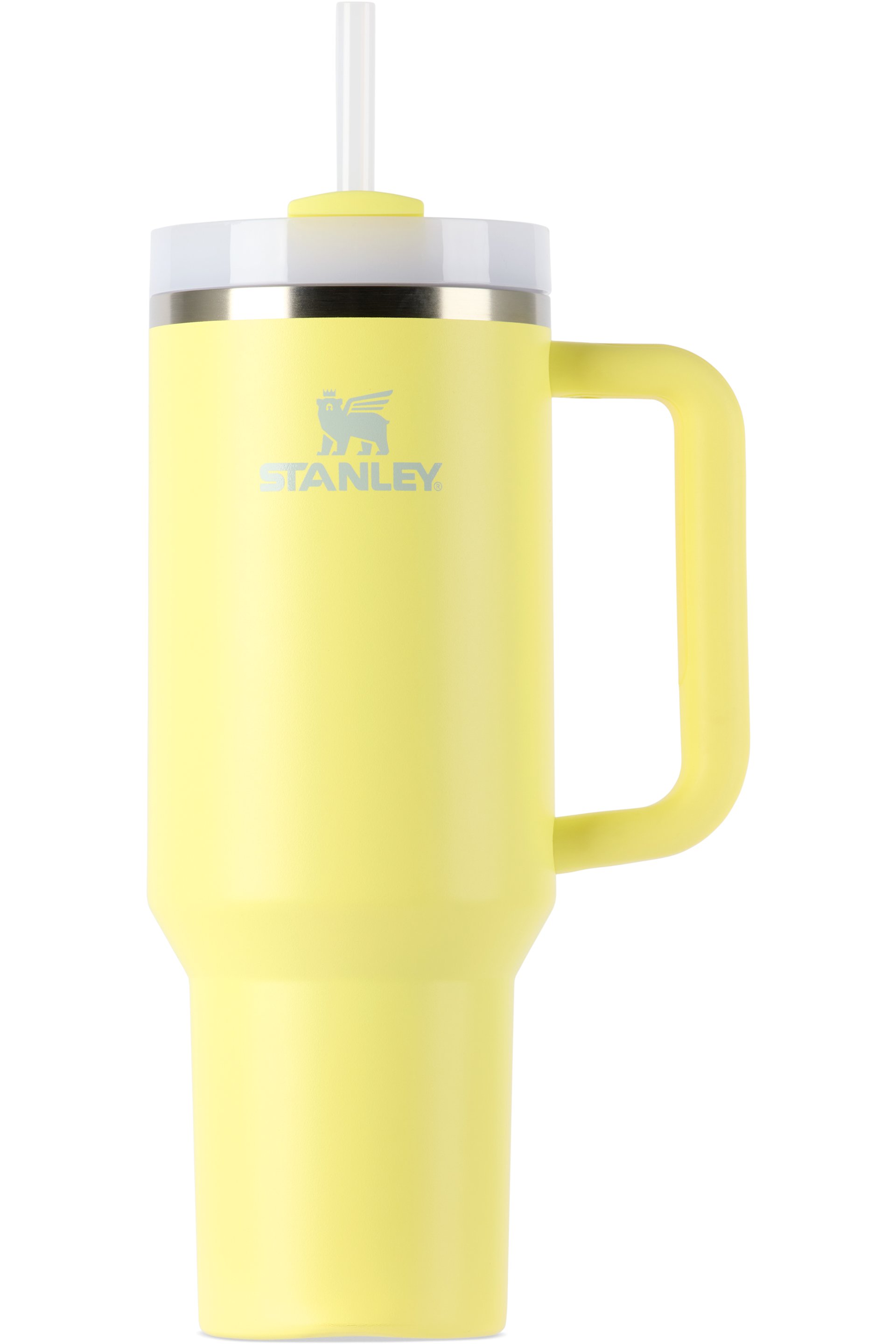 Stanley - Tasse de voyage Quencher H2.0 jaune à couvercle FlowState™, 1,18 l
