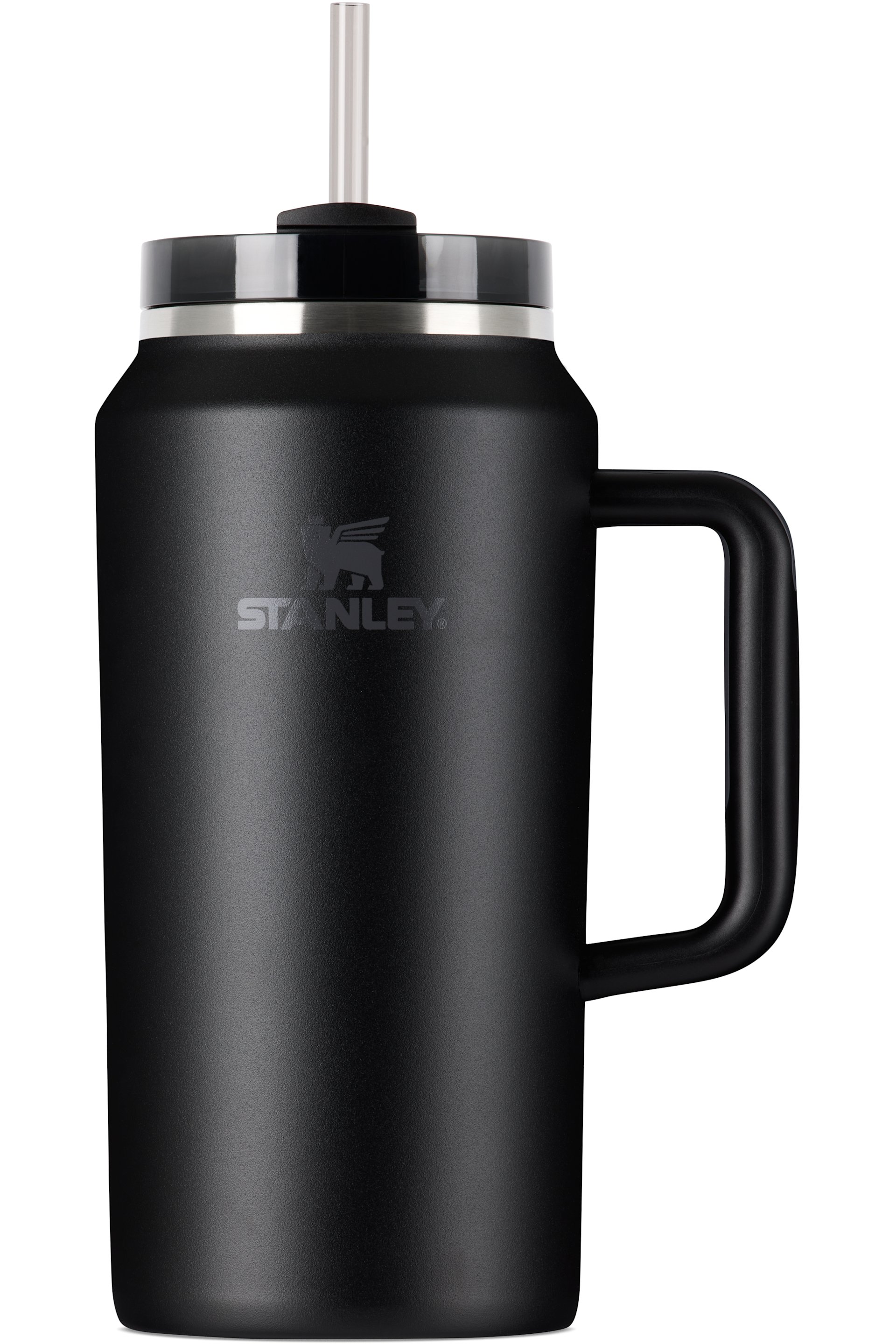 Stanley - Tasse de voyage Quencher H2.0 noire à couvercle FlowState™, 1,9 l