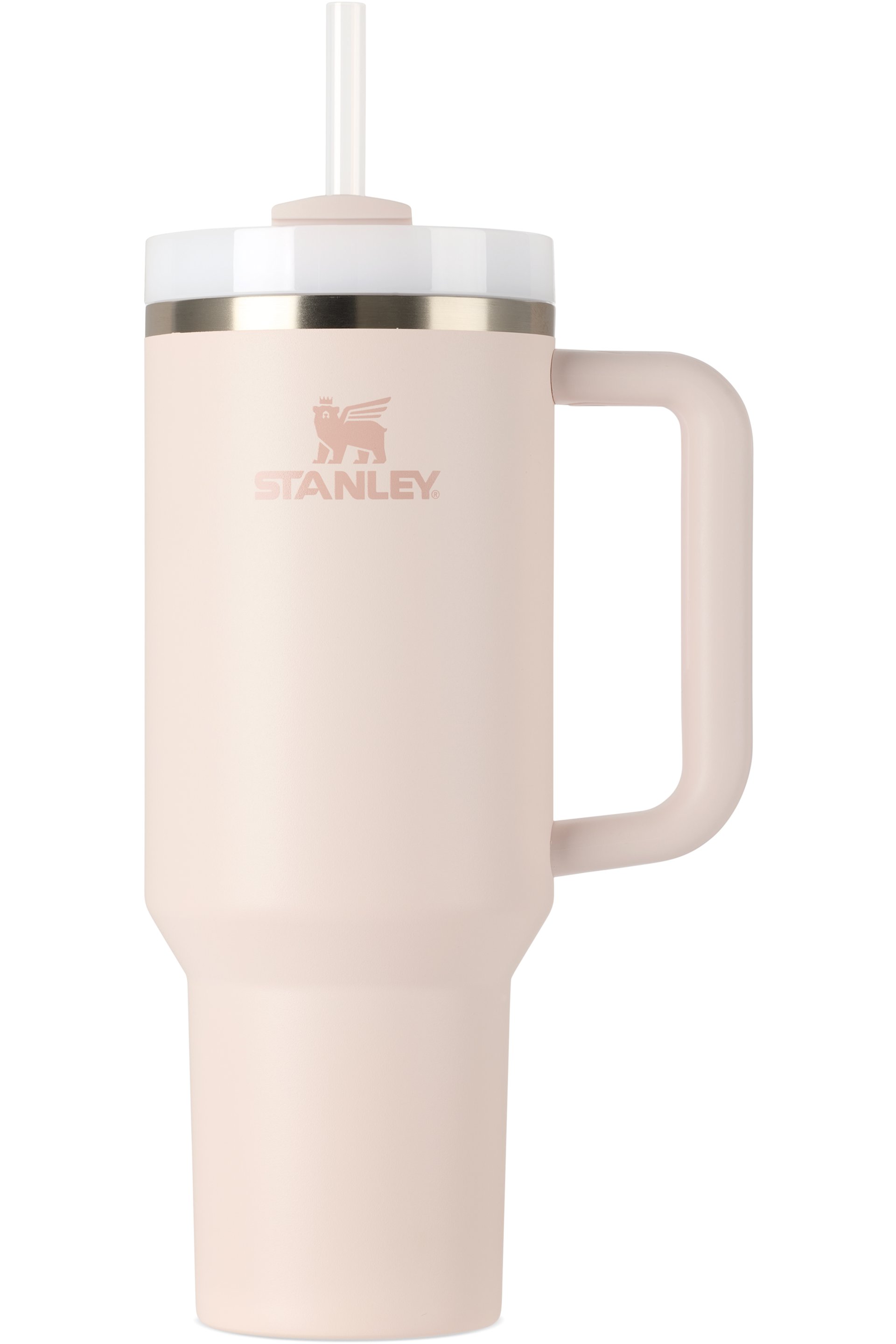 Stanley - Tasse de voyage Quencher H2.0 rose à couvercle FlowState™, 1,18 l
