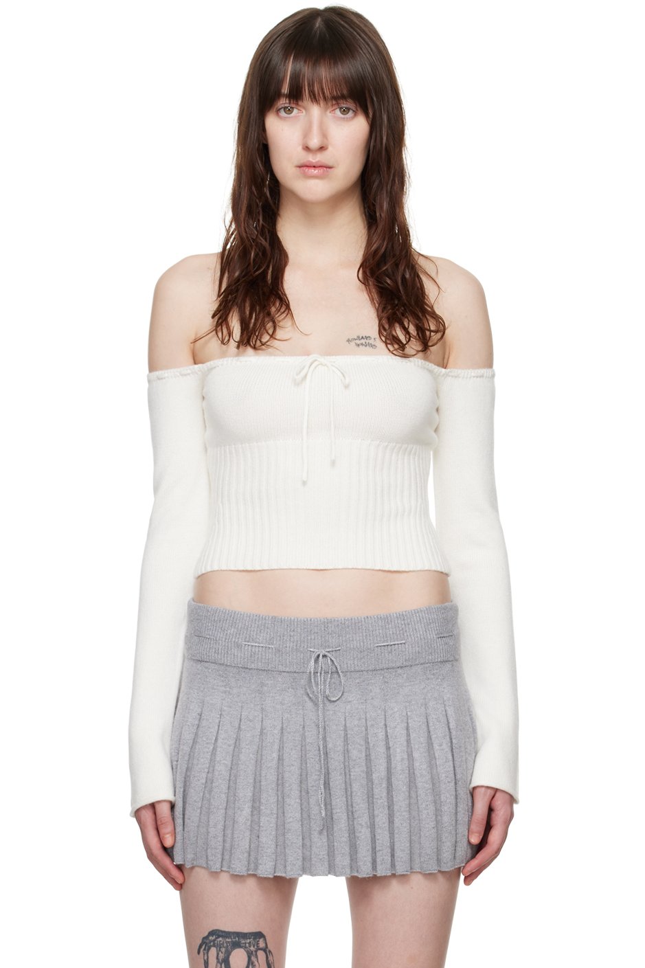 GUIZIO - Pull Bayberi blanc