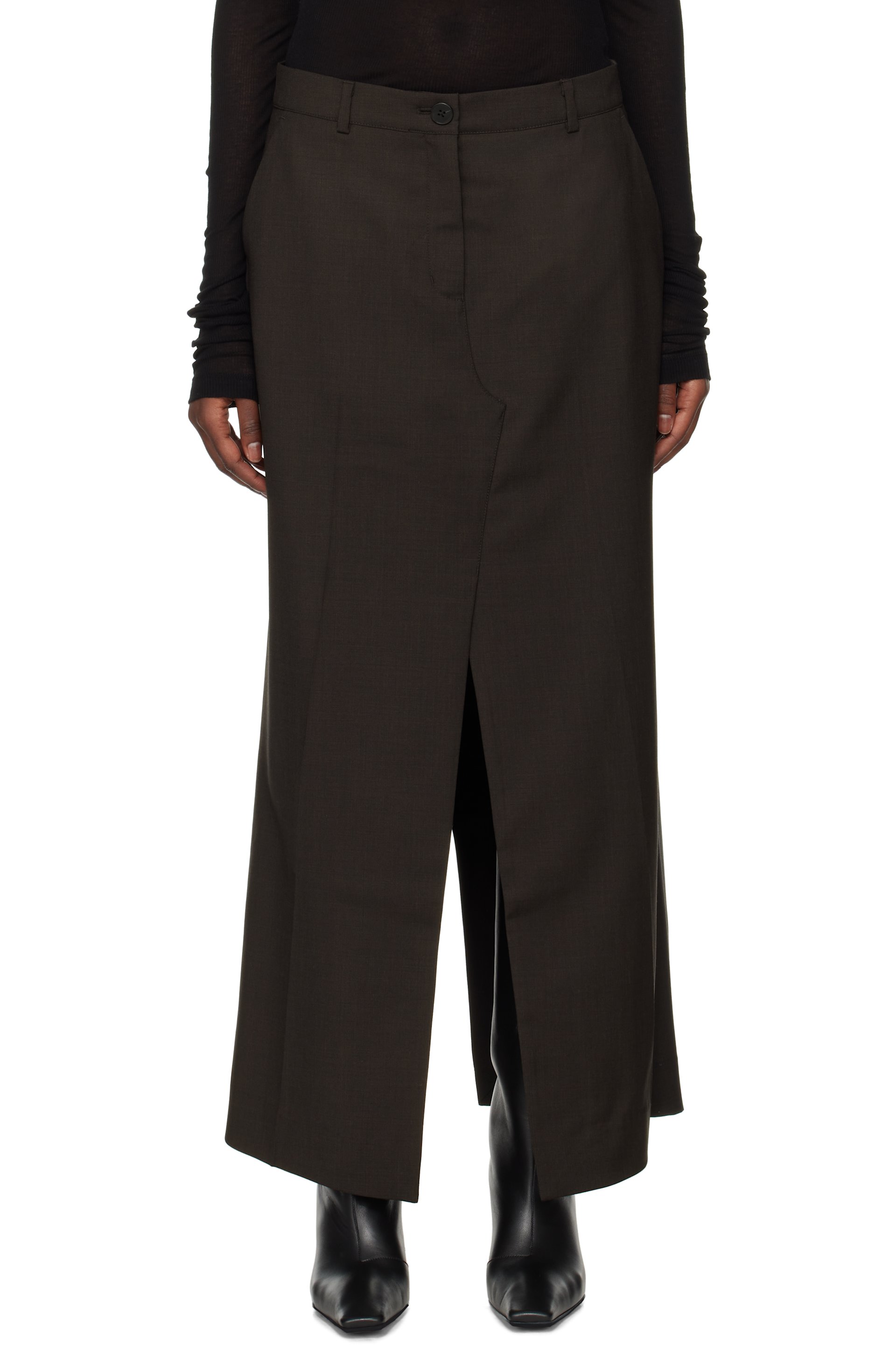 Holzweiler - Brown Kiko Maxi Skirt