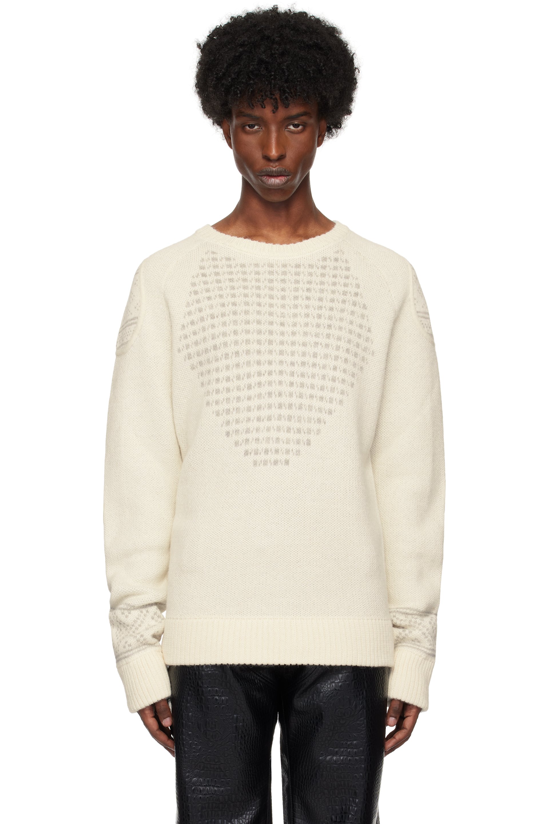 GmbH - Off-White Raed Biker Sweater