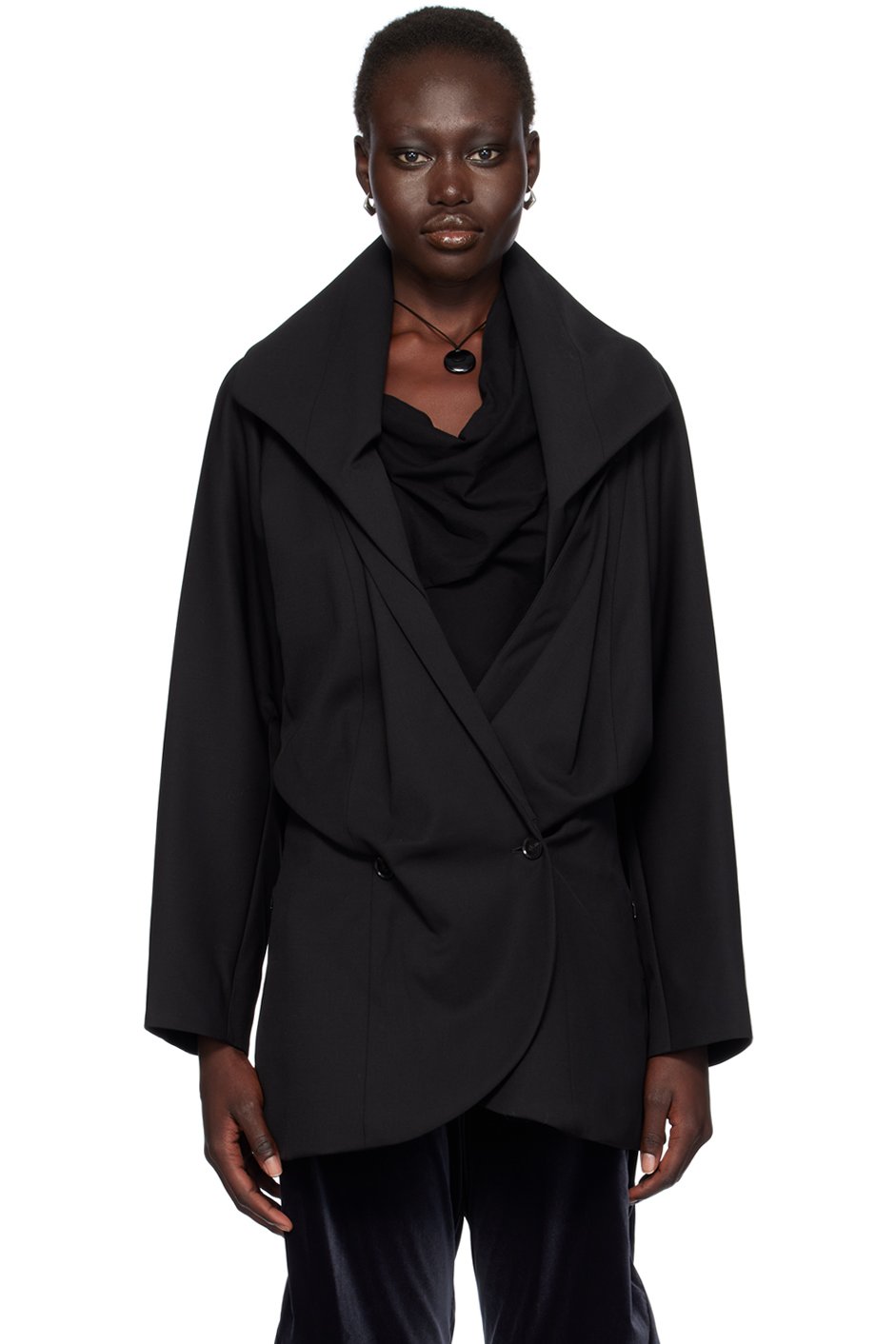 Kiko Kostadinov - Veston façon tailleur Venari noir