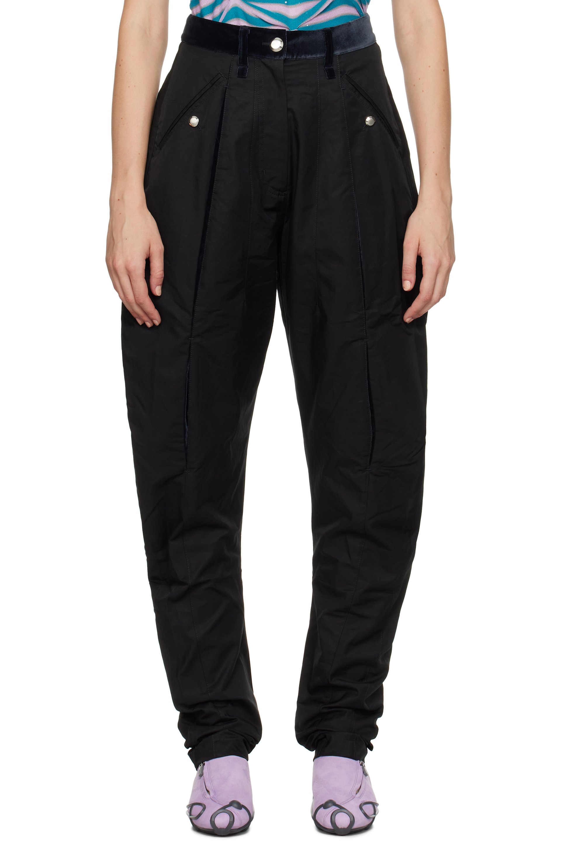 Kiko Kostadinov - Pantalon Chasseur noir