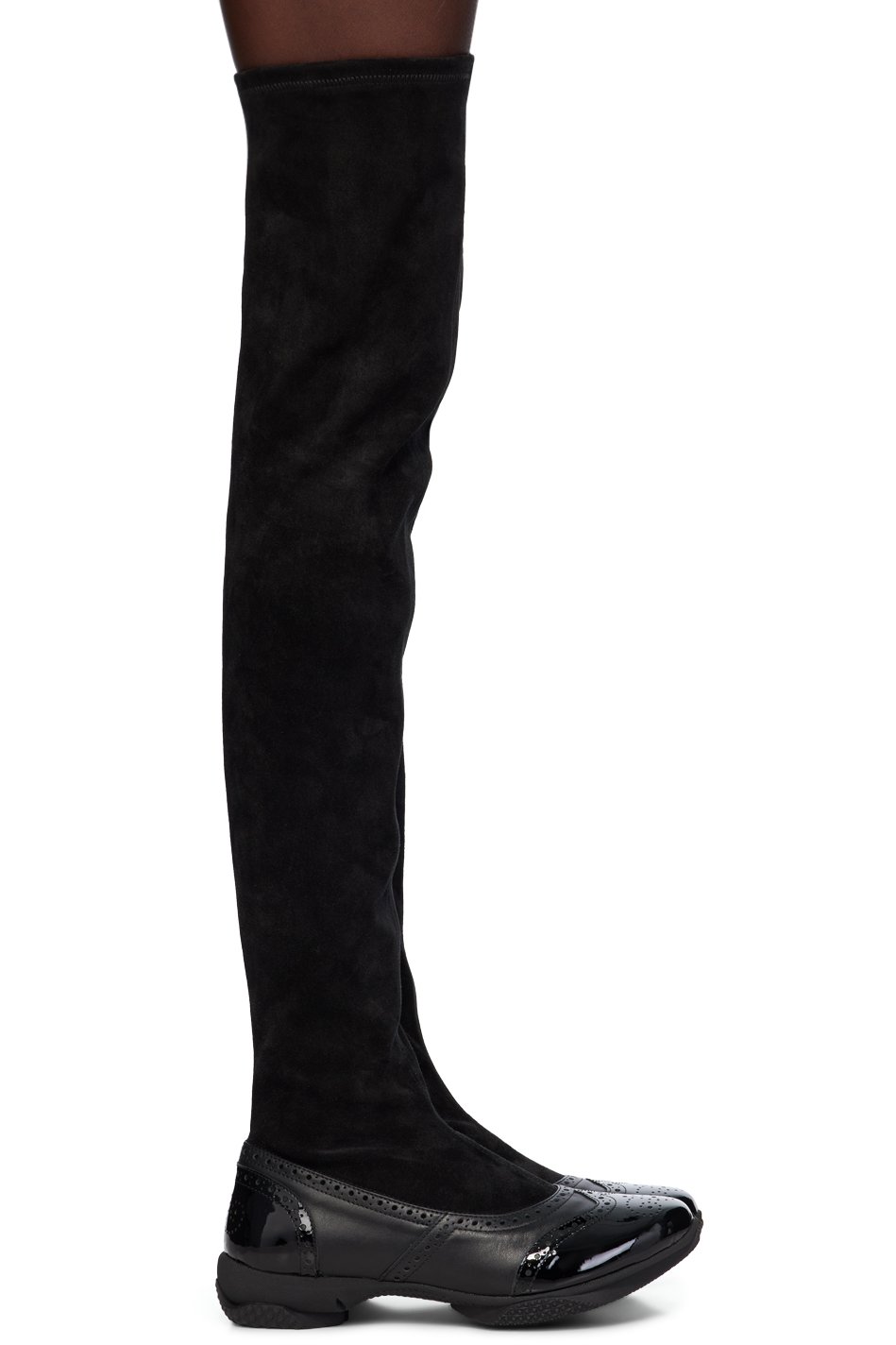 Kiko Kostadinov - Bottes cuissardes Sonia noires