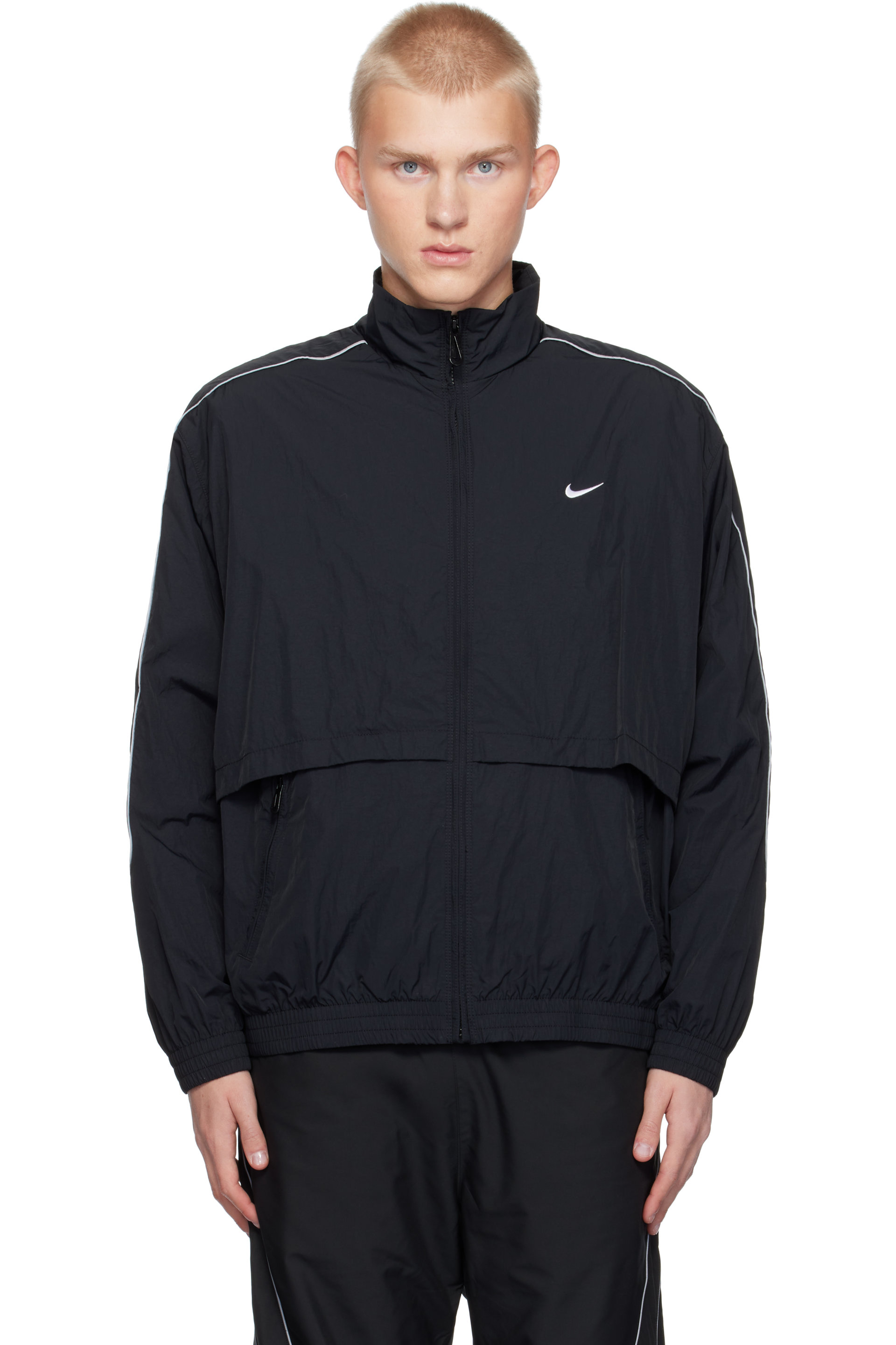 Nike - Black Sportswear Solo Swoosh Jacket