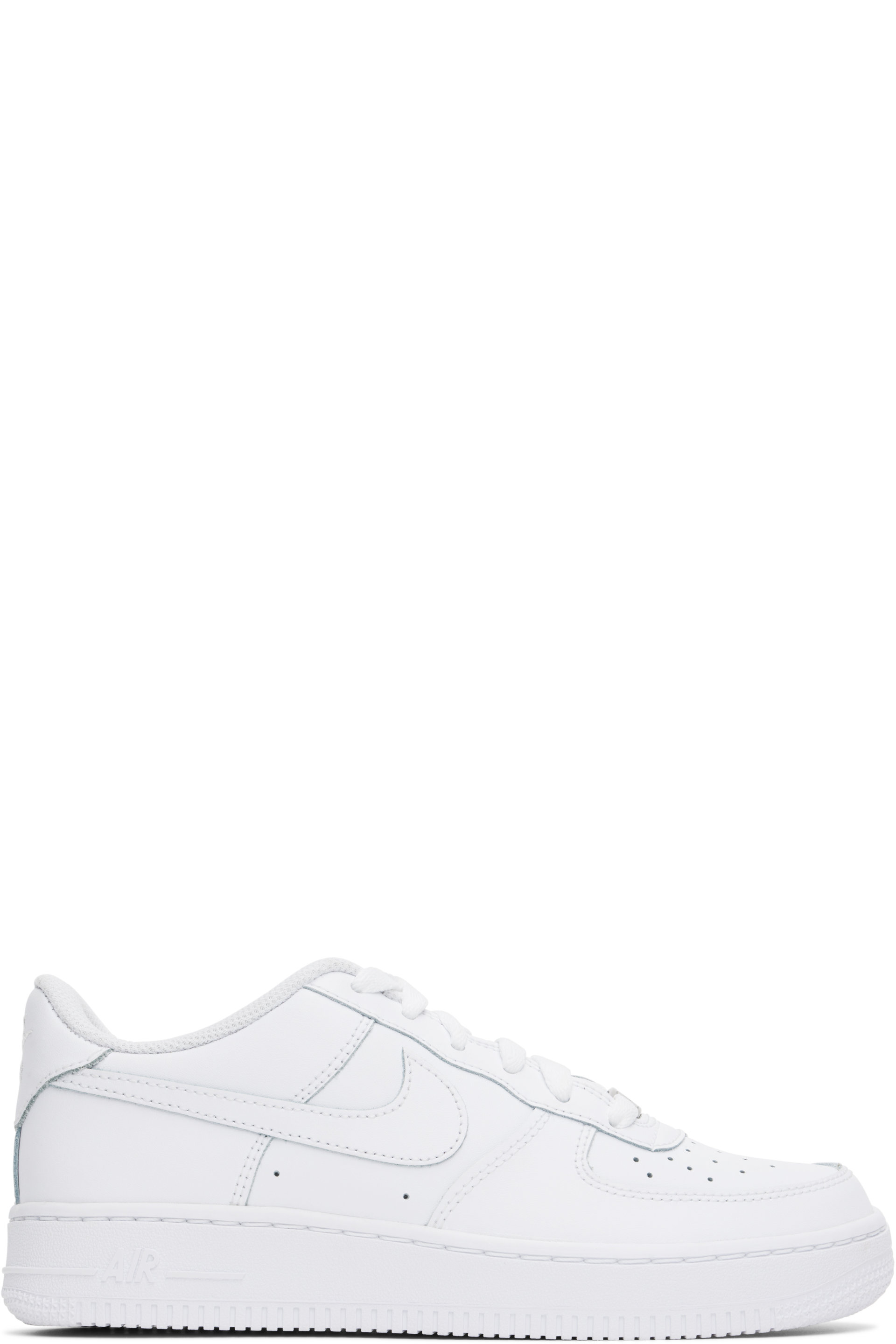 Nike - Kids White Air Force 1 LE Sneakers