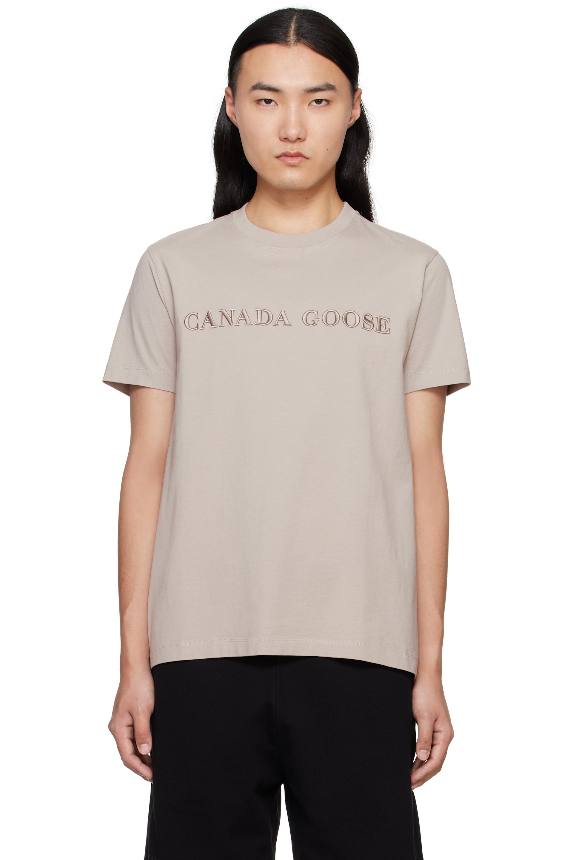Canada Goose - Brown Emersen Crewneck T-shirt