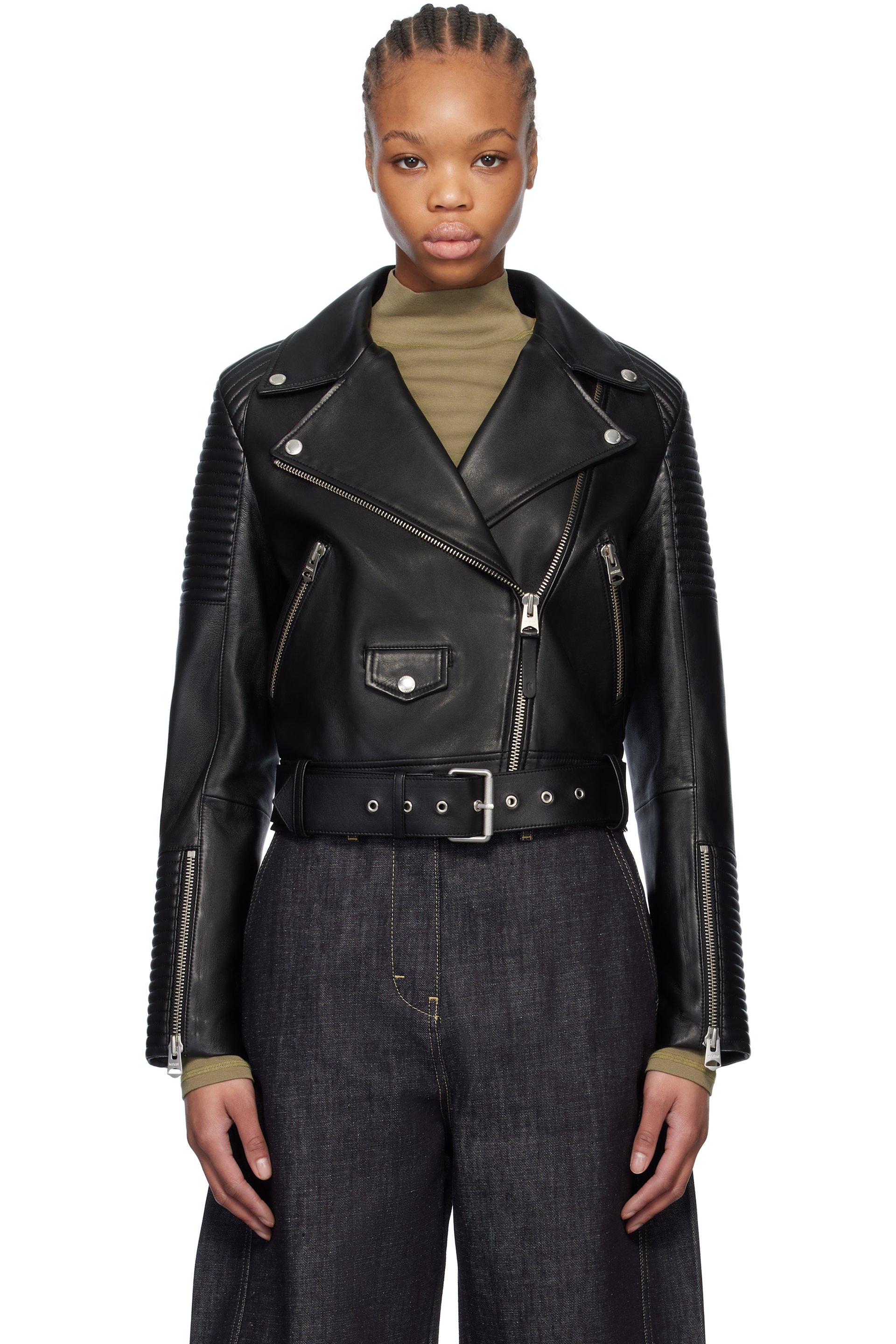 MACKAGE - Black Masina Leather Jacket