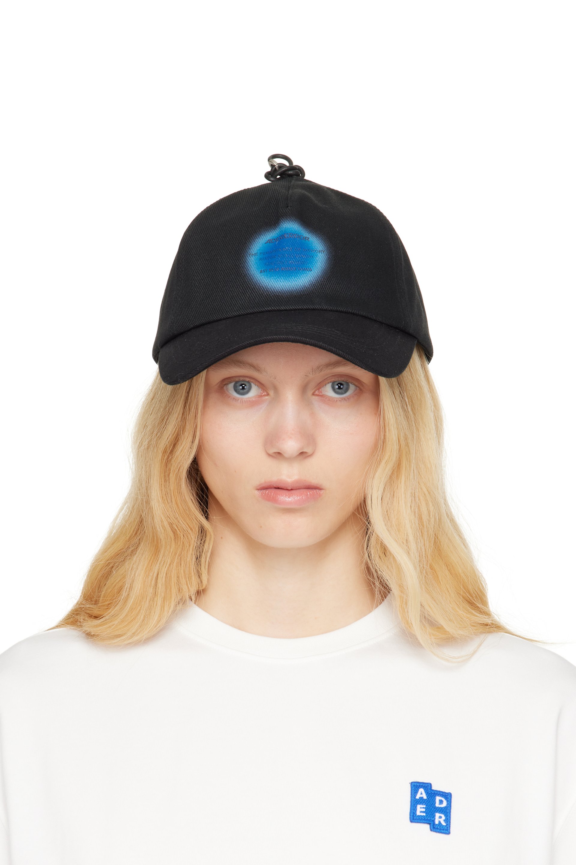 ADER error - Casquette Product. 128 noire à logo Eternity
