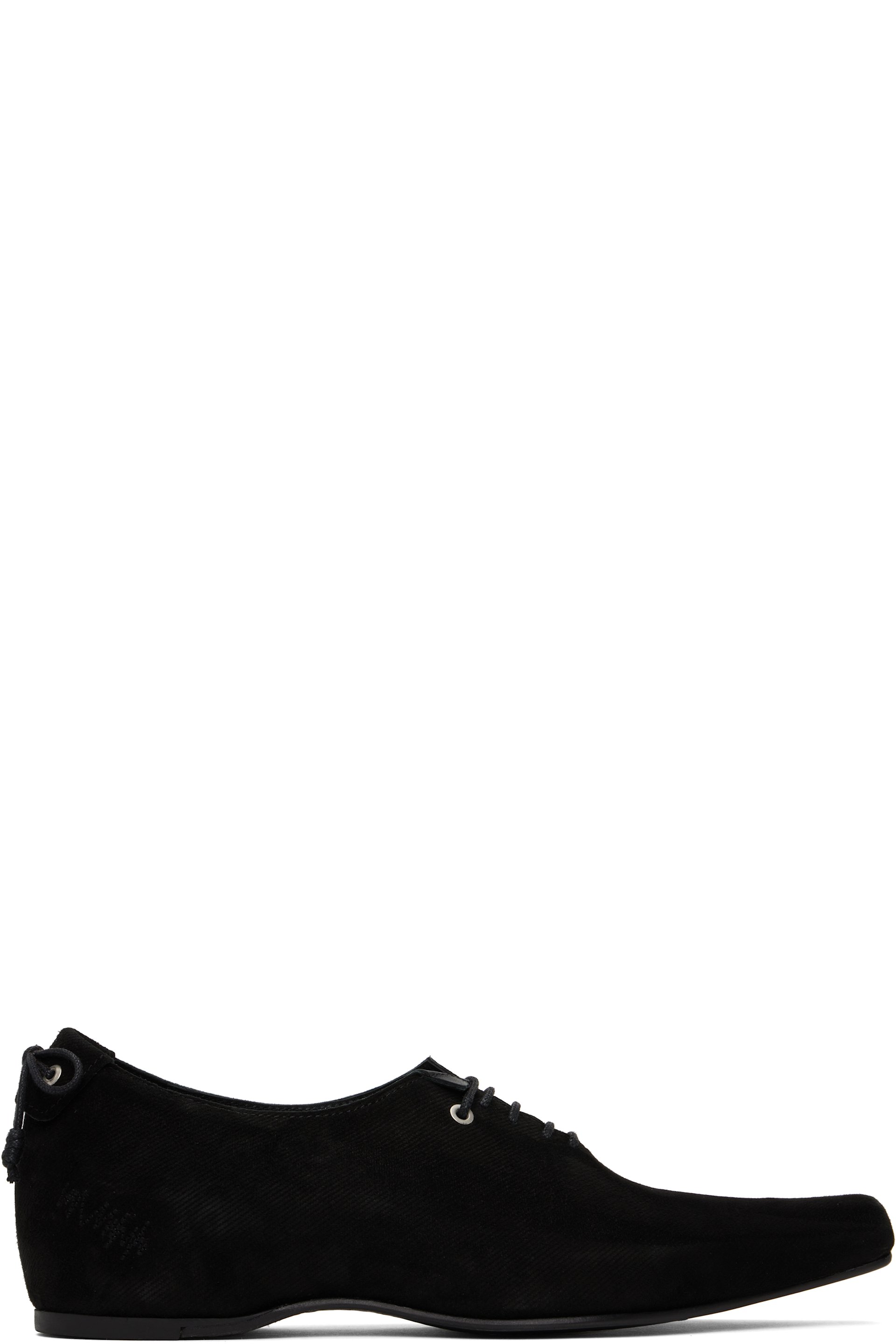 ADER error - Black Velvet Oxfords