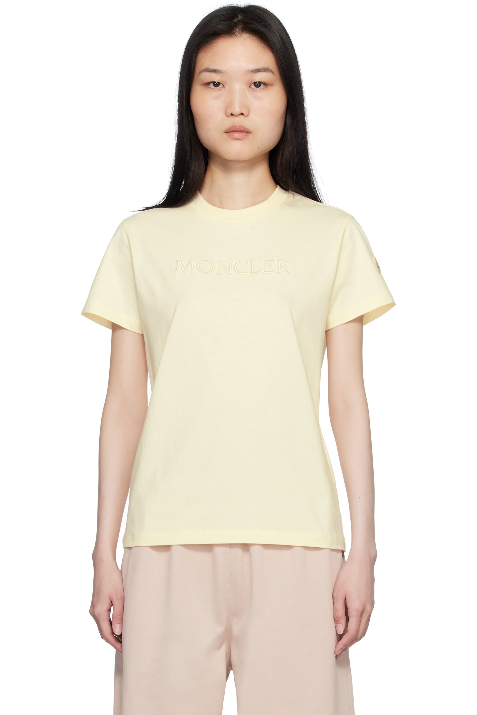 Moncler - T-shirt blanc
