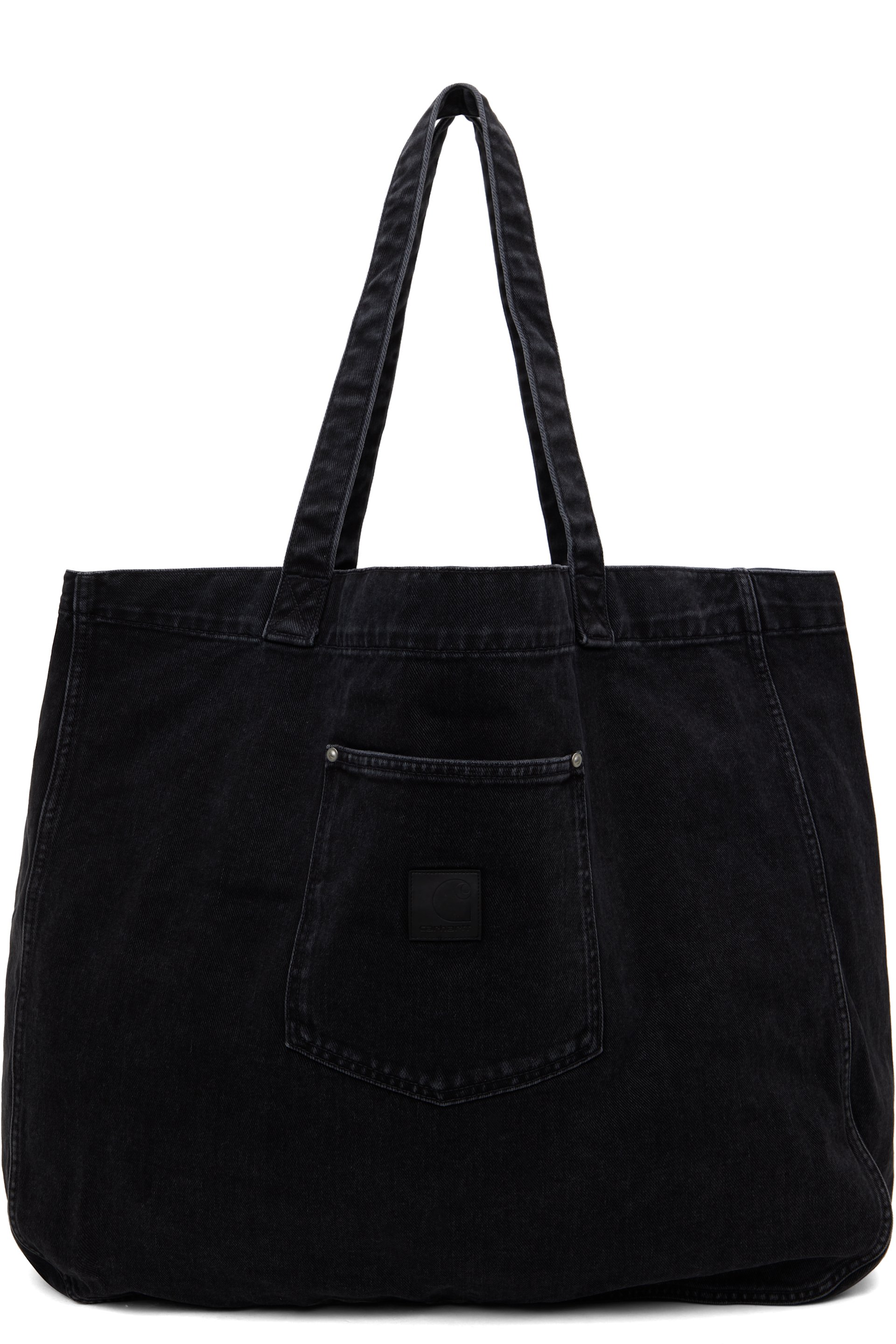 Carhartt Work In Progress - ブラック リベット トートバッグ