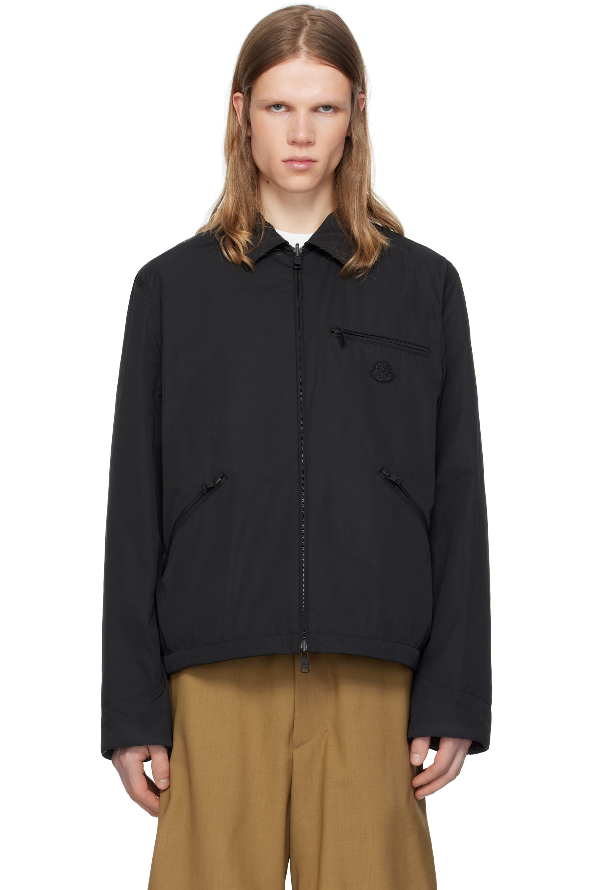 Moncler - Black Cidone Reversible Down Overshirt