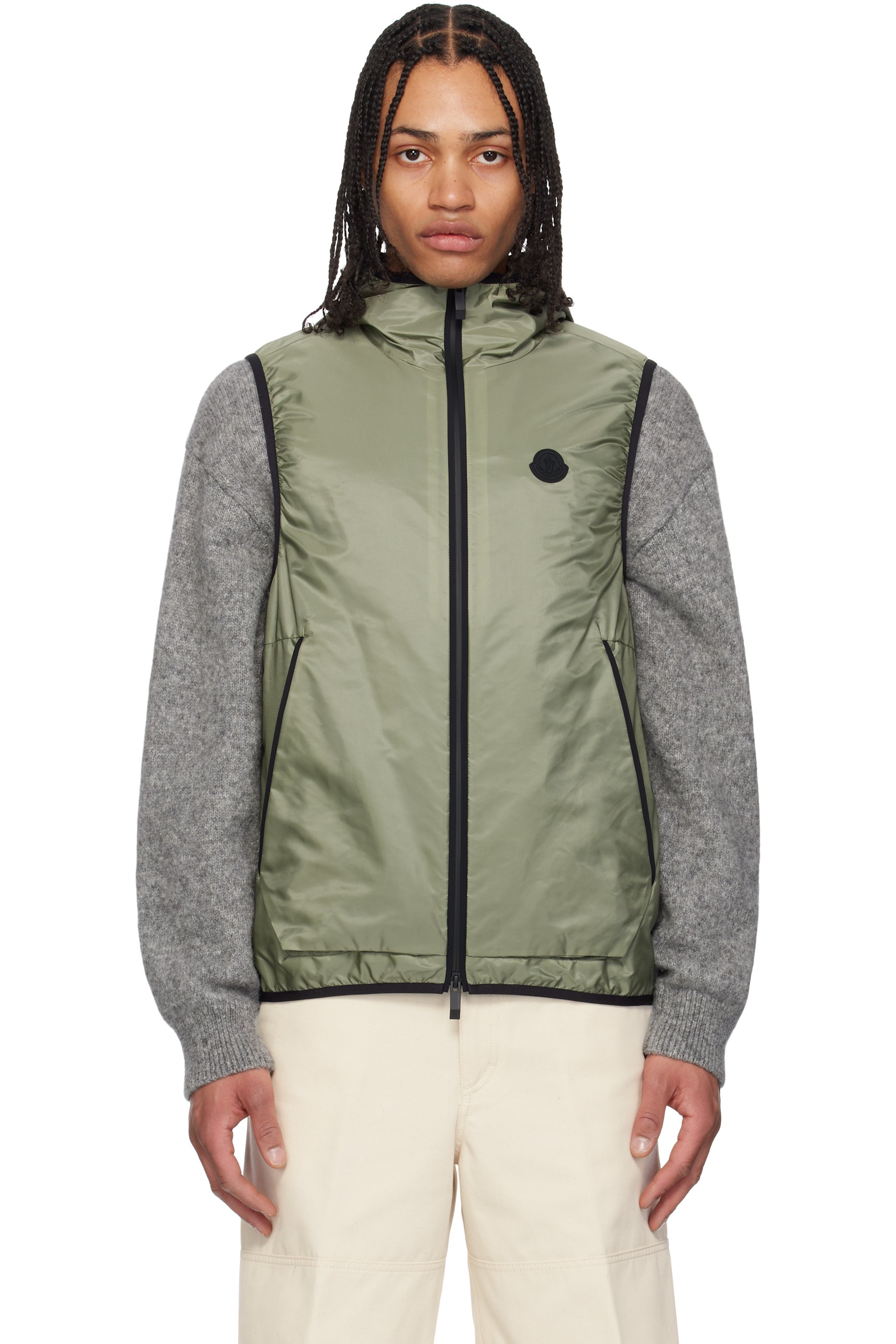 Moncler - Khaki Moretan Vest