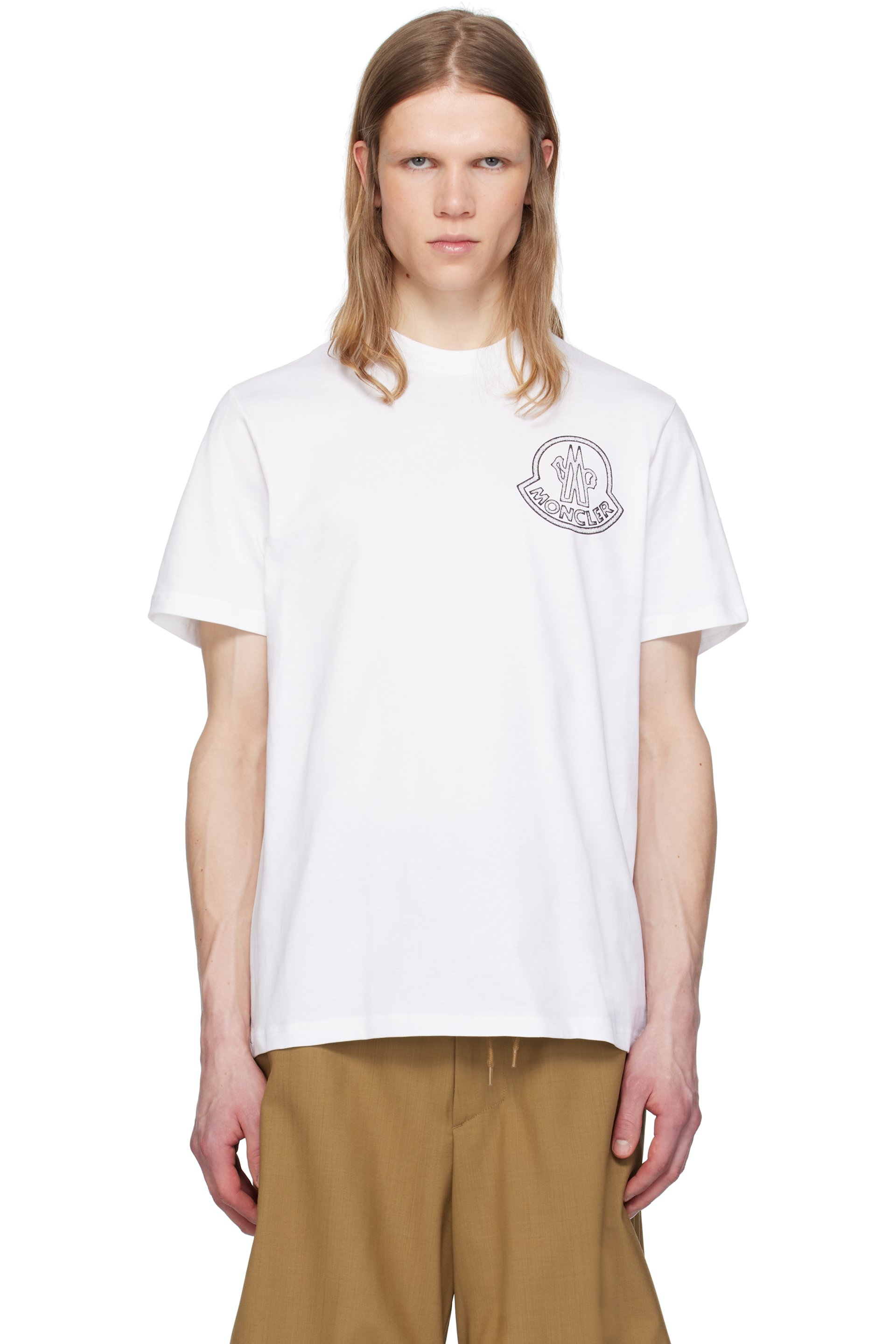 Moncler - ホワイト Archivio Creativo Tシャツ