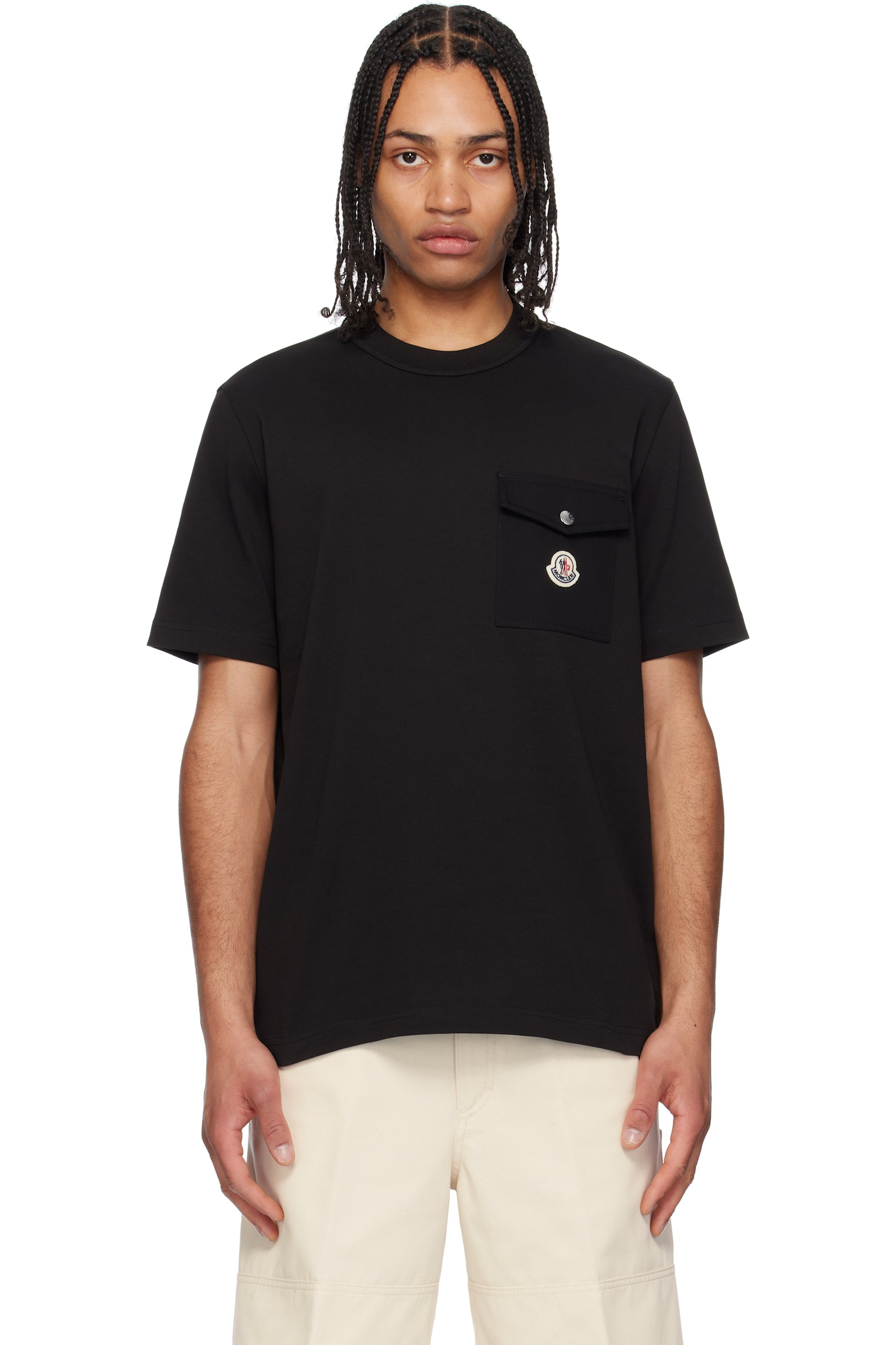 Moncler - ブラック Archivio SS Tシャツ