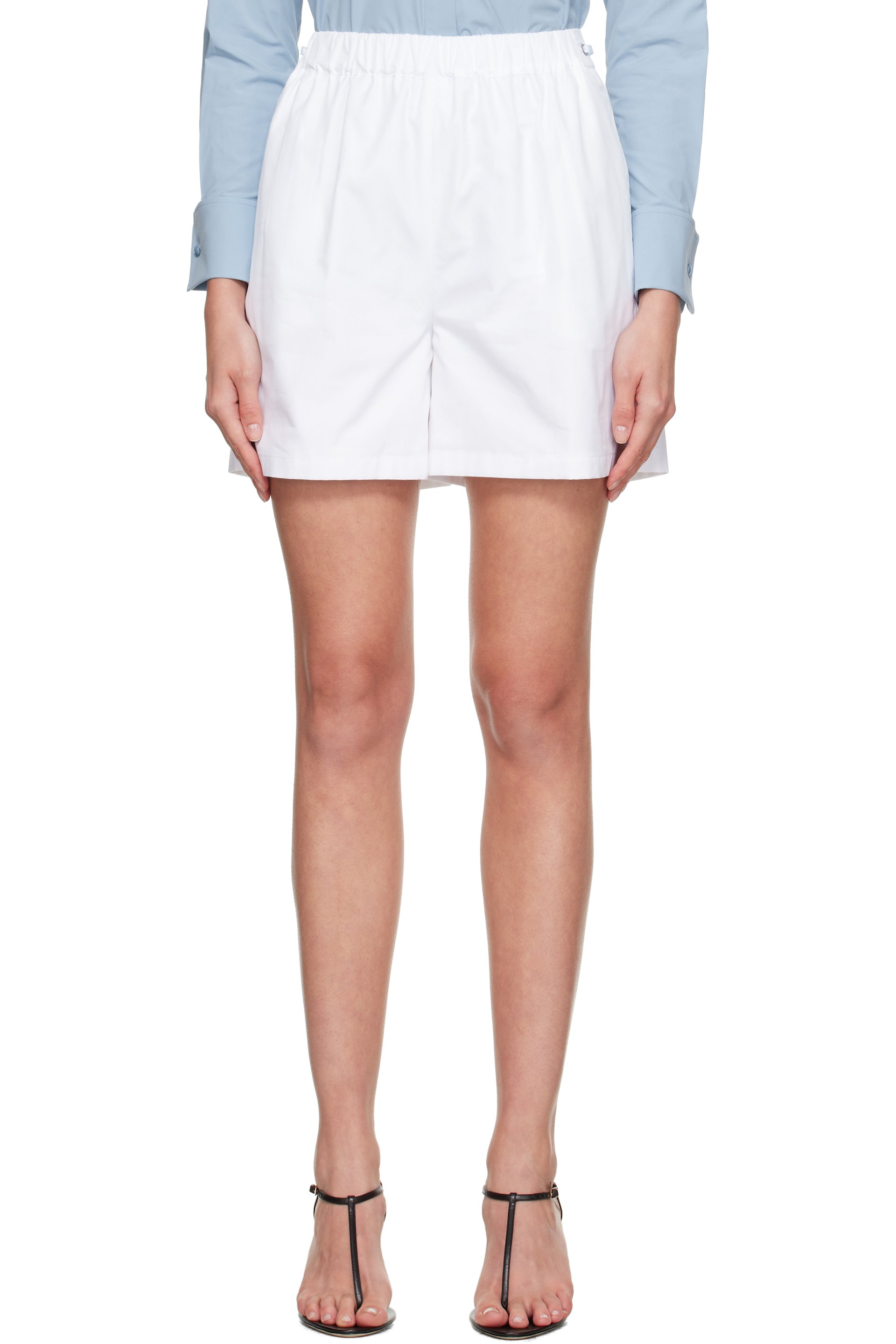Max Mara - Short Haway blanc