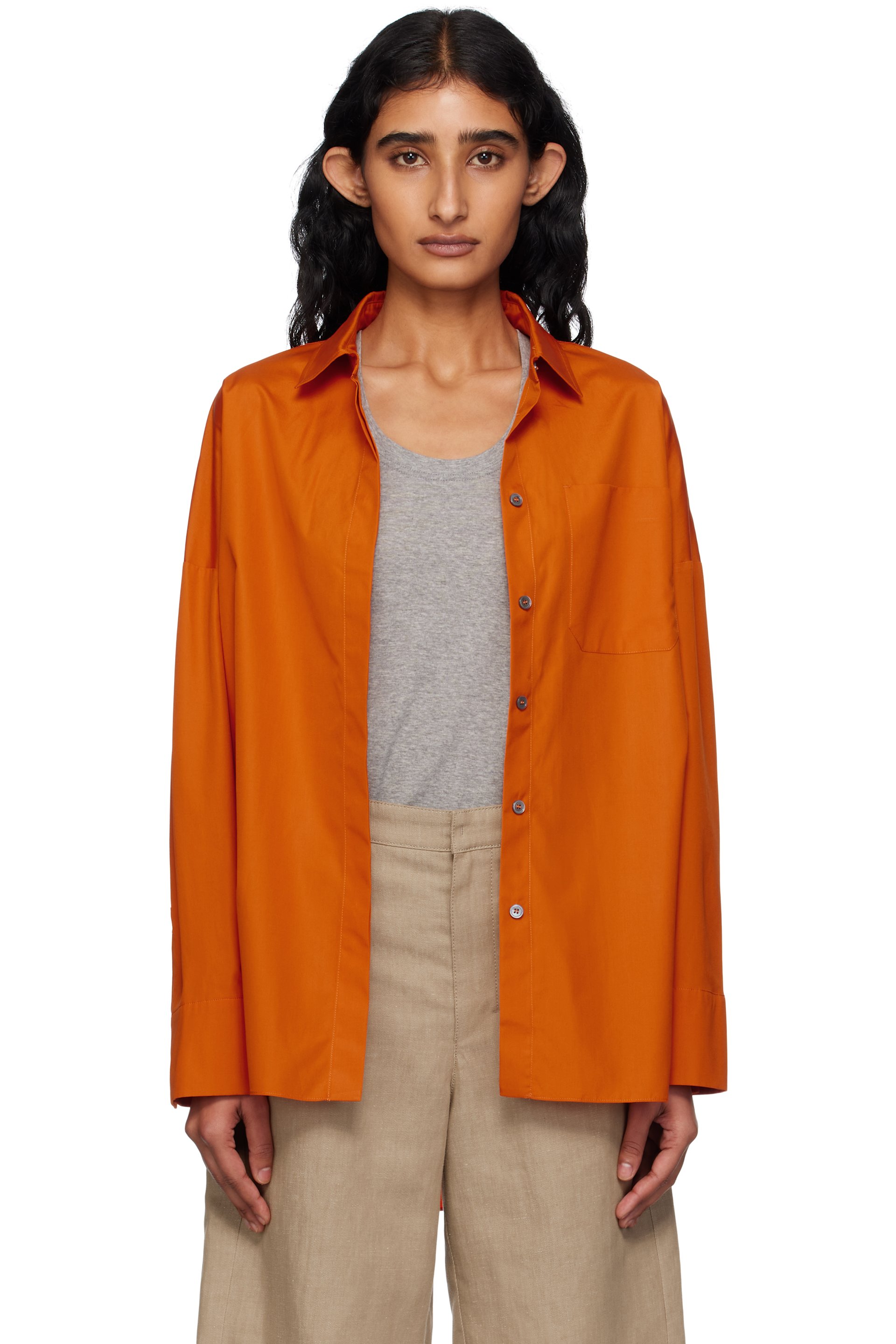 Max Mara - Chemise Gerona orange