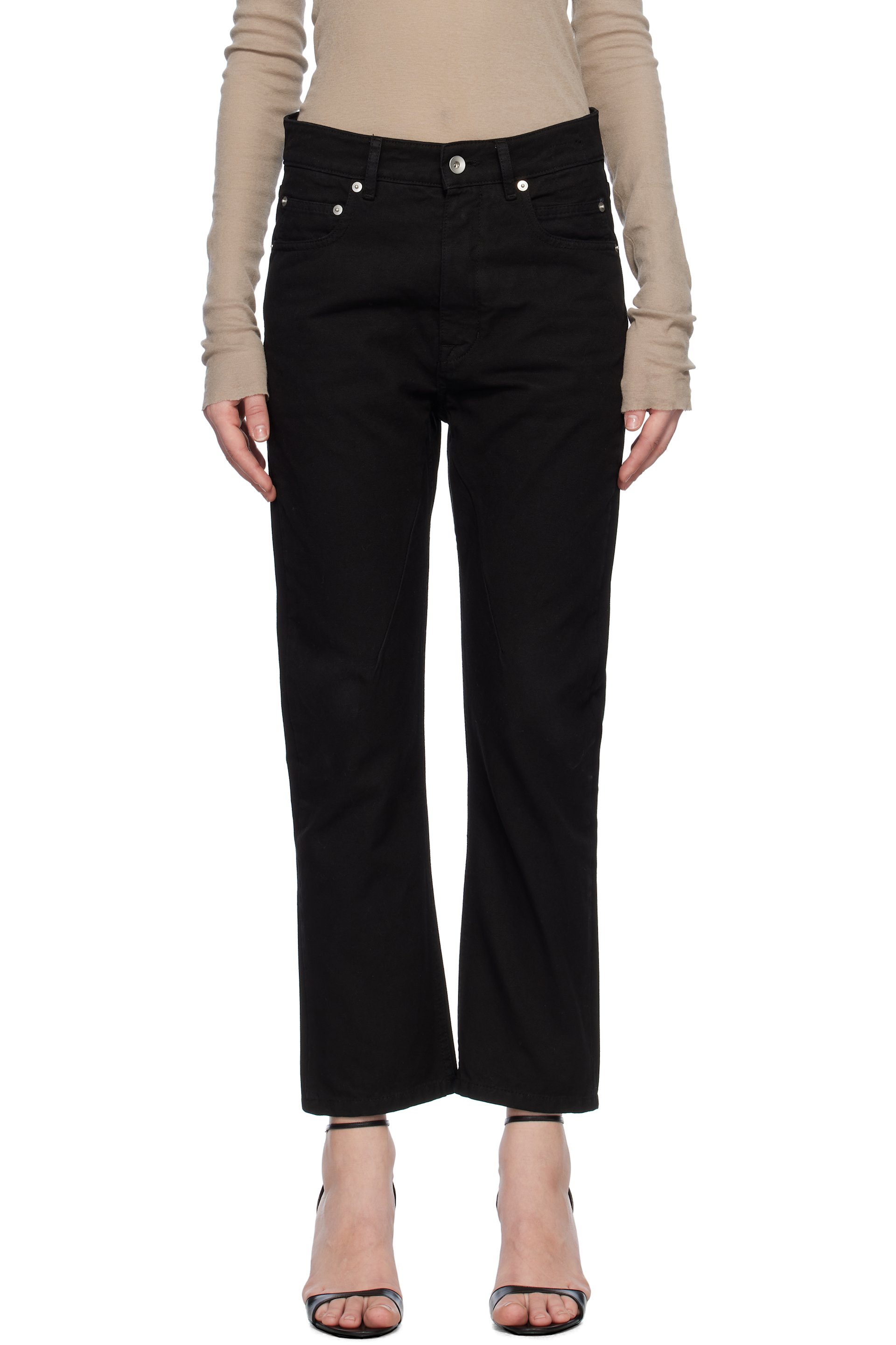 Rick Owens DRKSHDW - Pantalon VDD noir - Hollywood