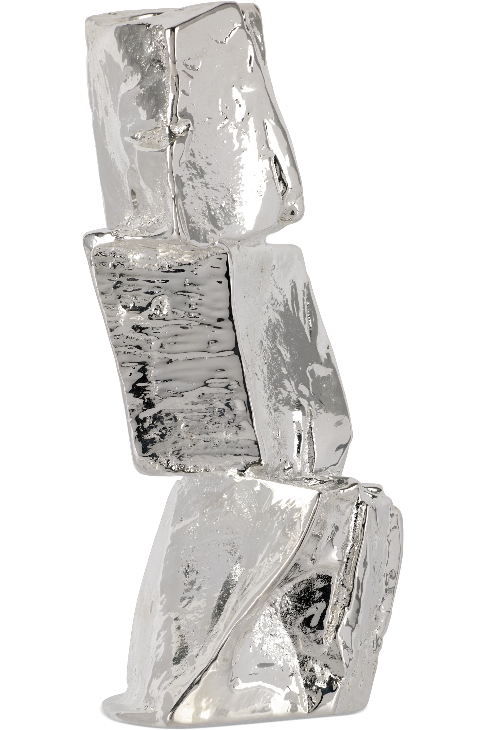 Alighieri - SSENSE Exclusive Silver 'The Totemic Devotion' Candle Holder