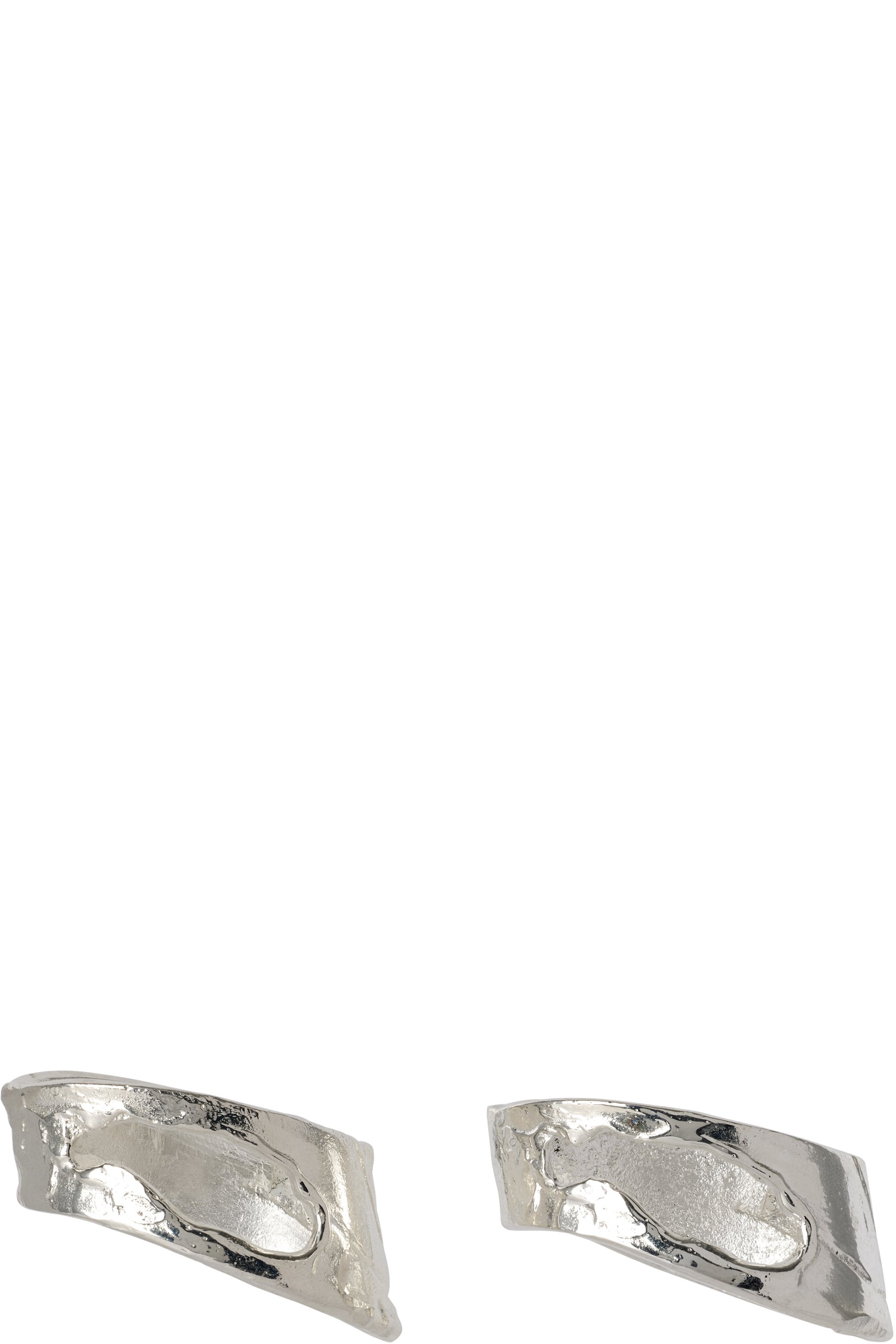 Alighieri - SSENSE Exclusive Silver 'The Totemic Devotion' Napkin Rings