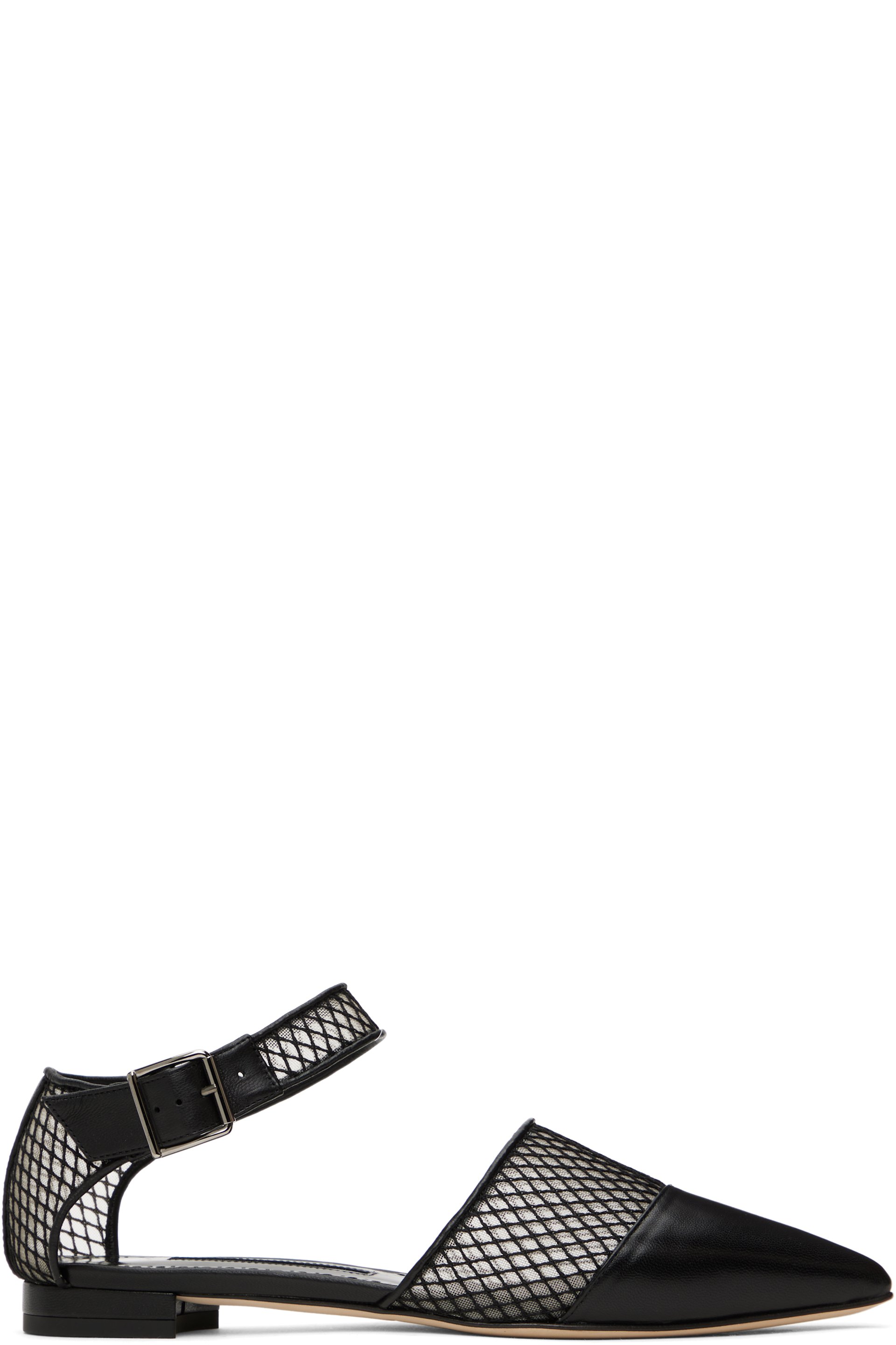 Manolo Blahnik - Black Jatelah Ballerina Flats
