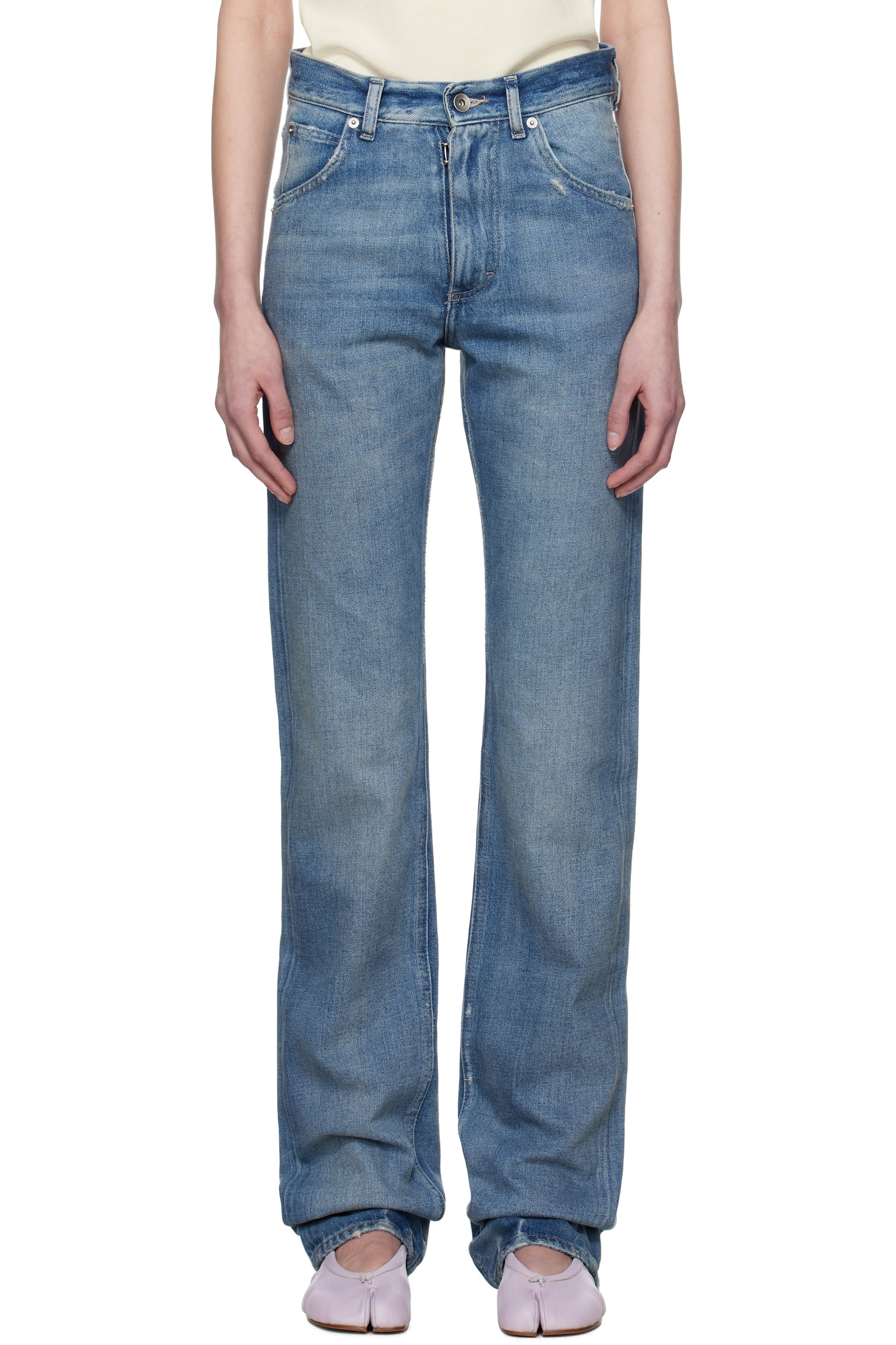 Maison Margiela - Jean bleu à cinq poches