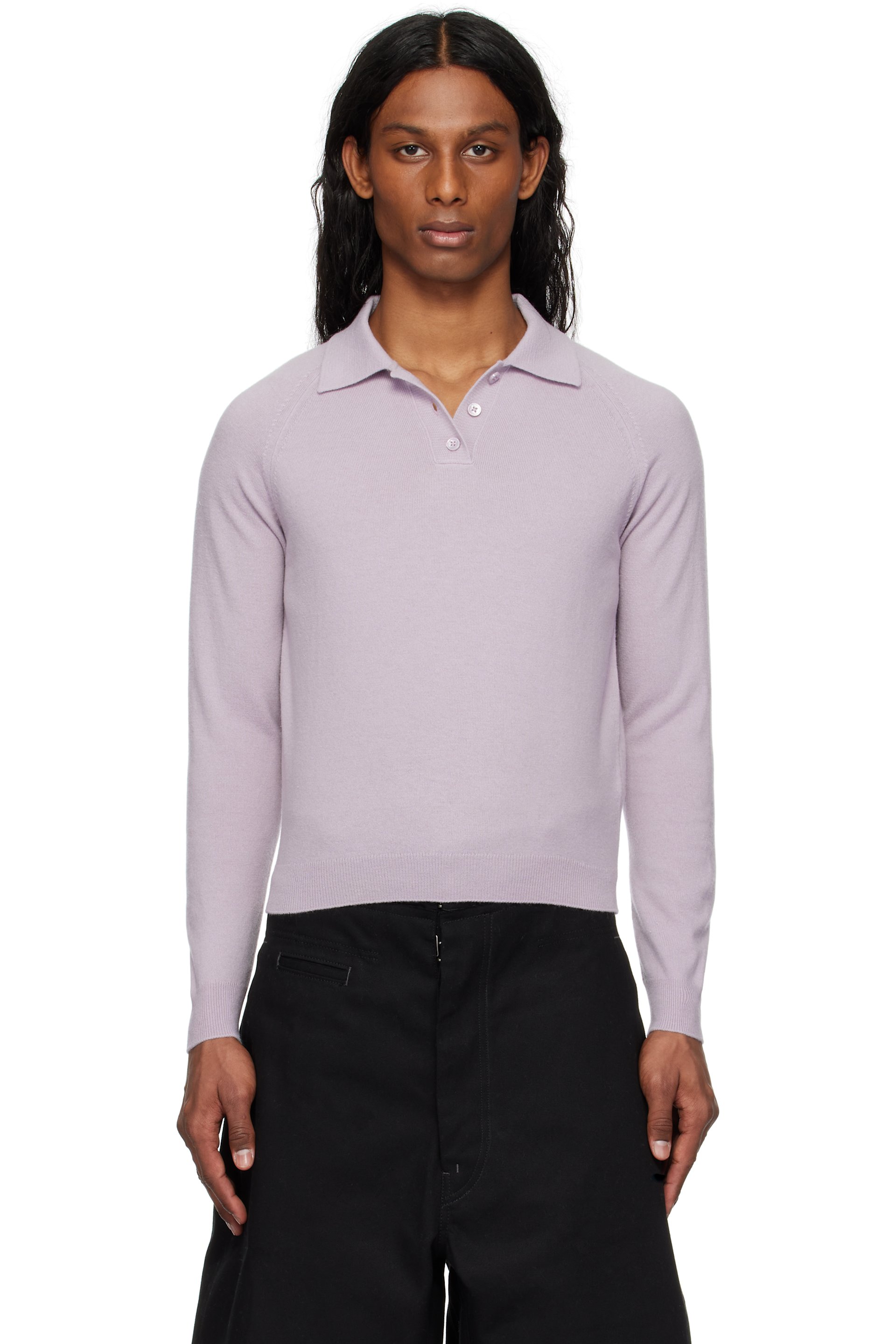 Maison Margiela - 紫色 Polo 衫