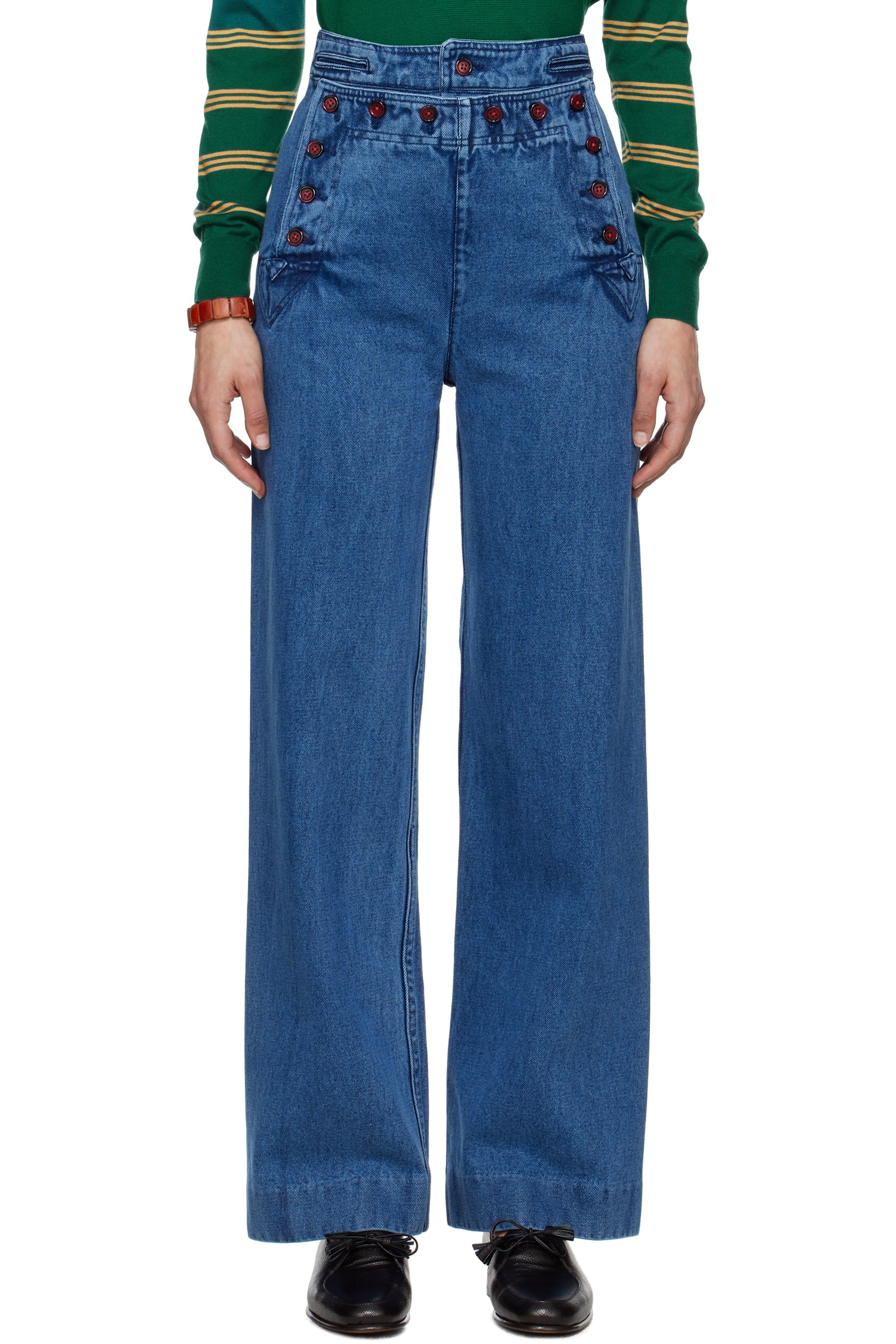 Bode - Blue Sailor Jeans