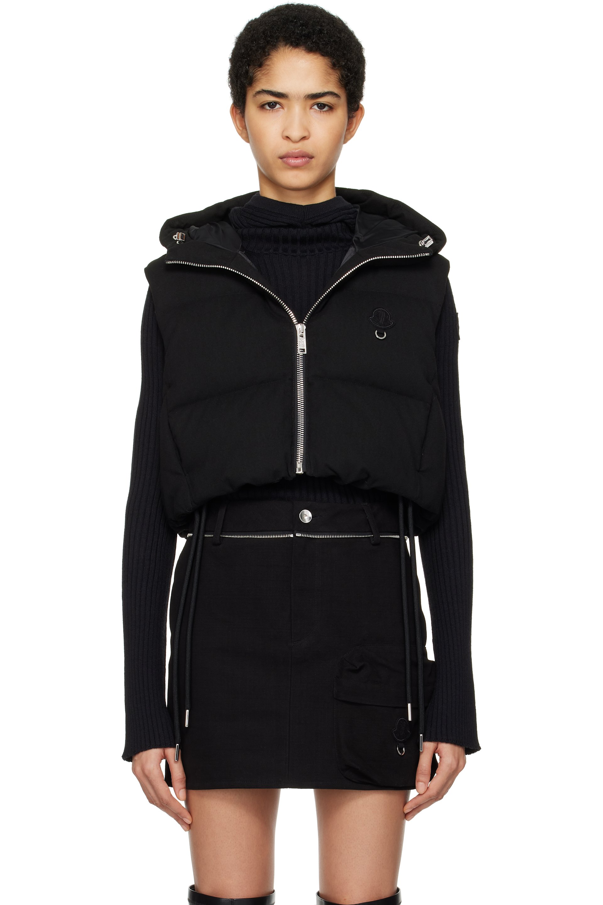 Moncler Genius - Veste Alexi noire rembourrée en duvet - Moncler x Willow Smith