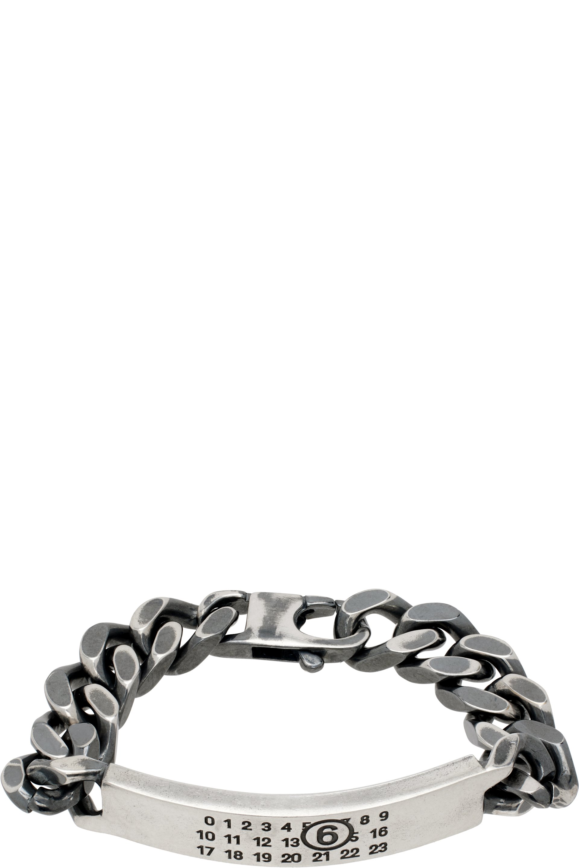 MM6 Maison Margiela - Silver Classic Chain Bracelet