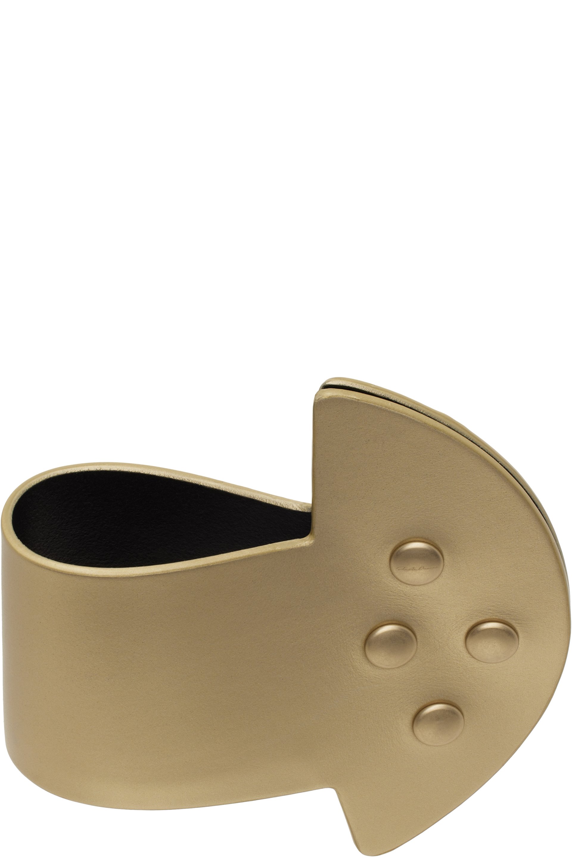 Rick Owens - Gold Hollywood Anthem Snaps Cuff Bracelet